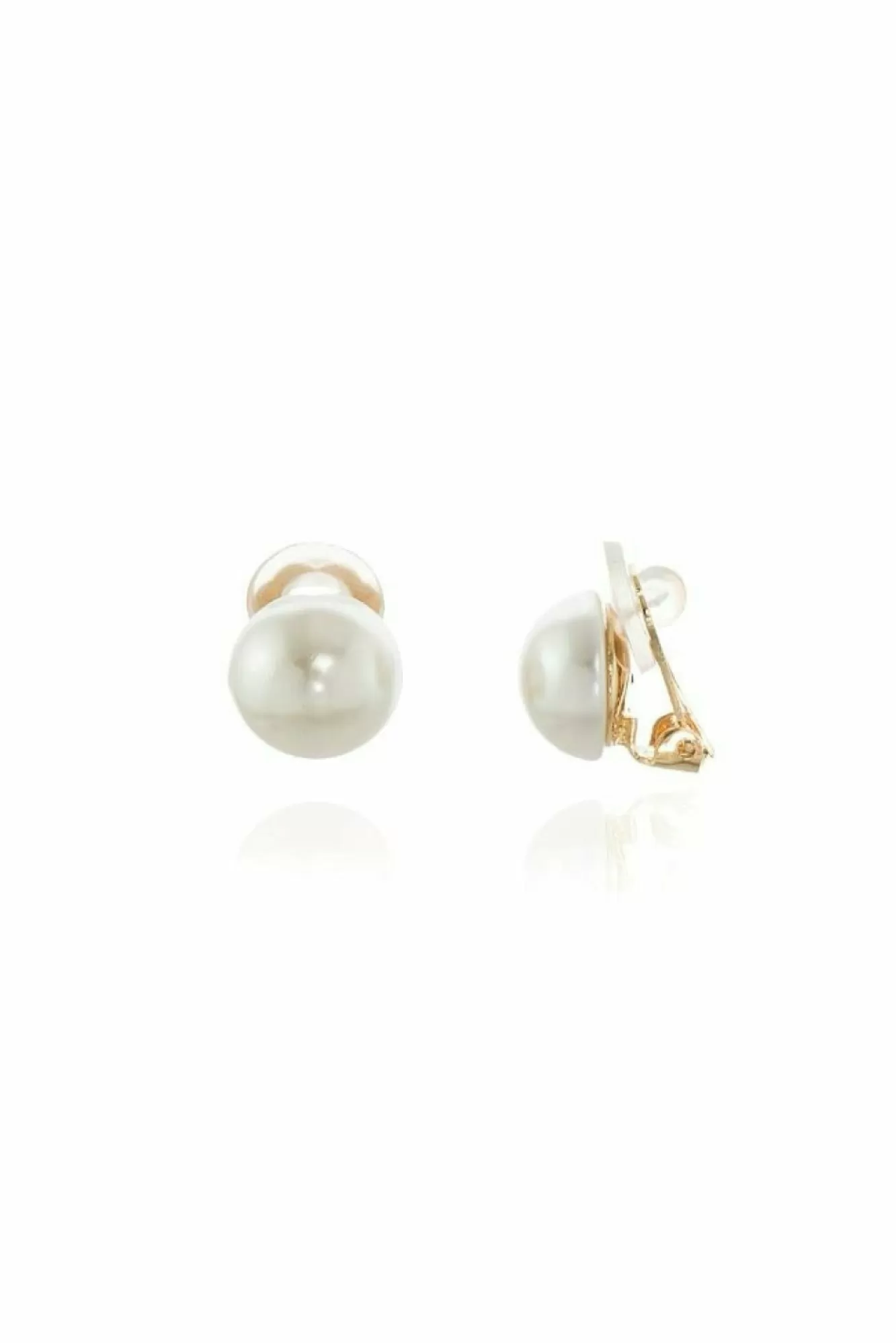 Jewellery^Cachet London Bibi 12Mm Clip Earrings White