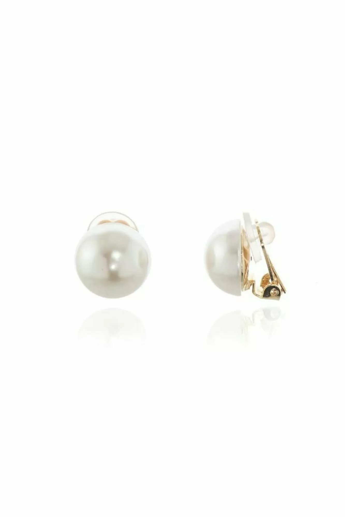 Jewellery^Cachet London Bibi 14Mm Clip Earrings White