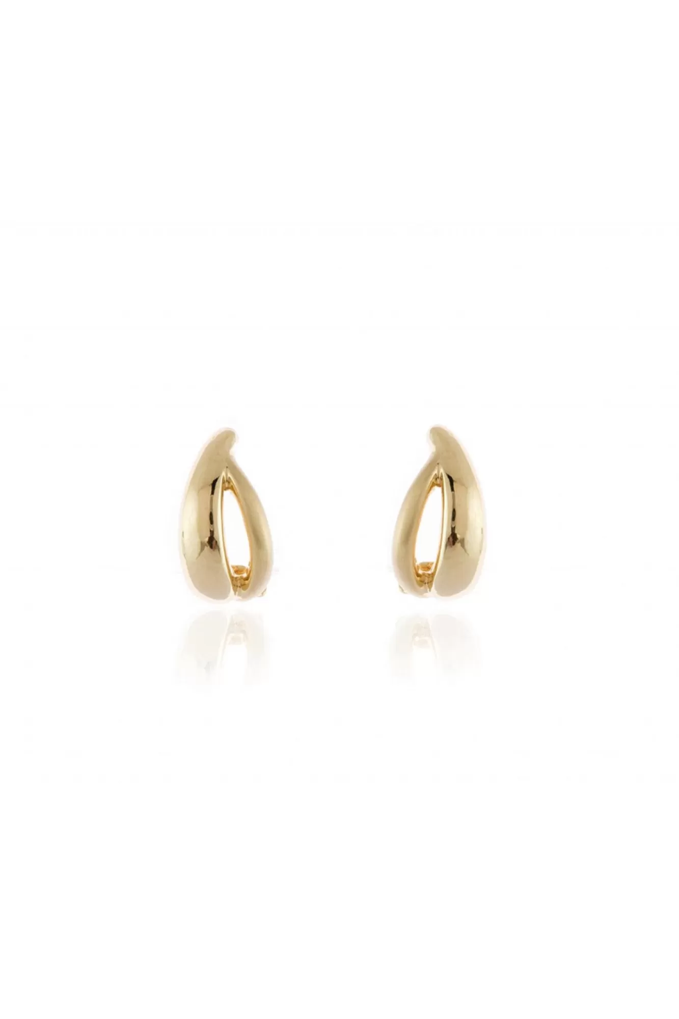 Jewellery^Cachet London Cachet Calais Clip-On Earrings Gold