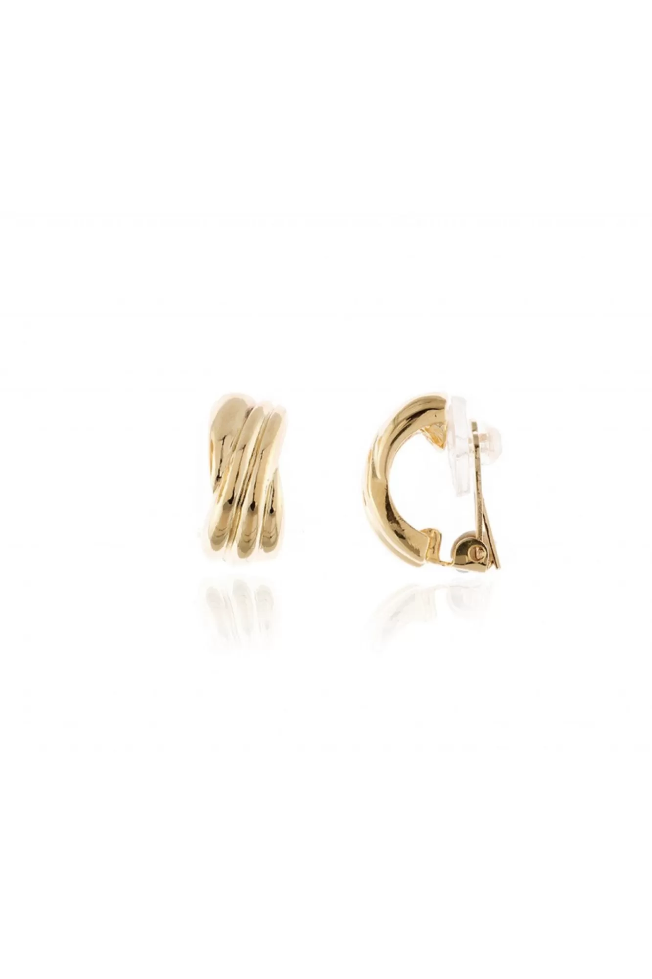 Jewellery^Cachet London Cachet Meadow Clip-On Earrings Gold