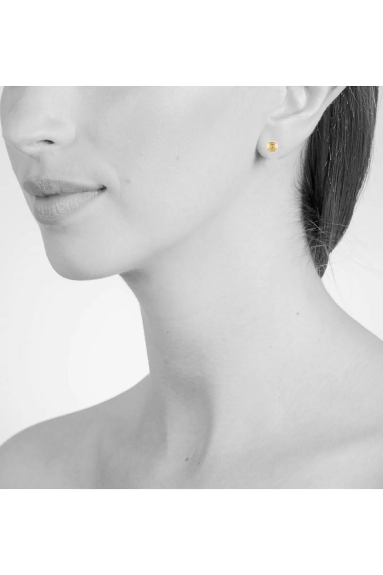 Jewellery^Cachet London Cachet Sea Stud Earrings Plated In Gold