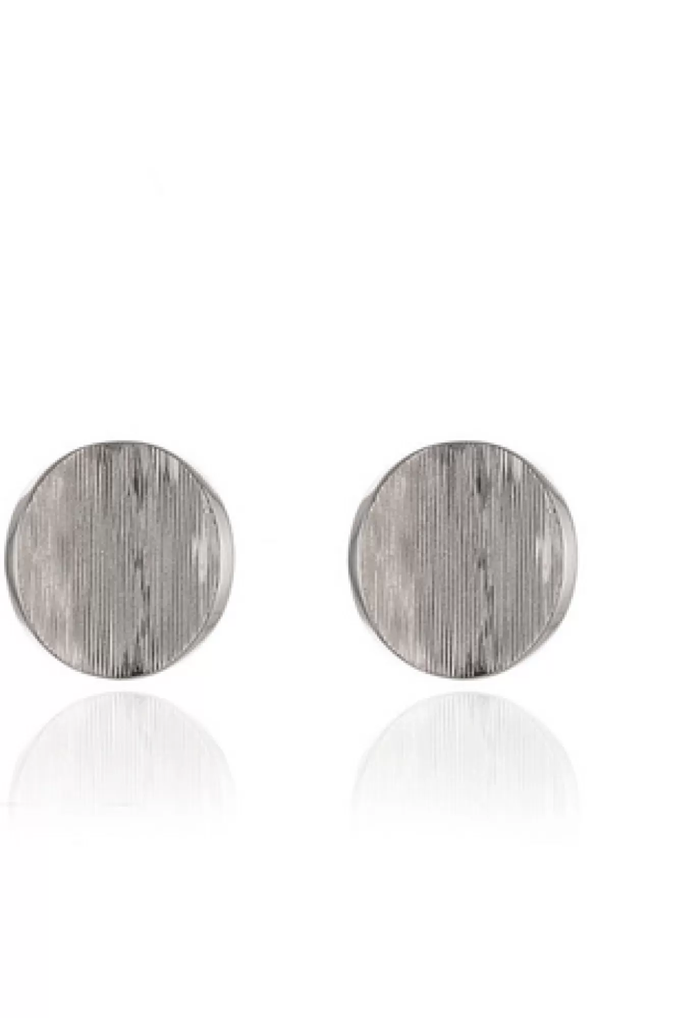 Jewellery^Cachet London Caspain Clip-On Earrings Platinum Plated Silver