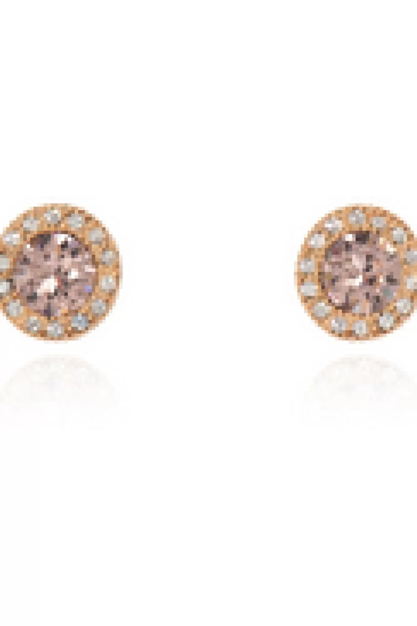 Jewellery^Cachet London Chickle Stud Earrings 18Ct Rose Gold Rosegold