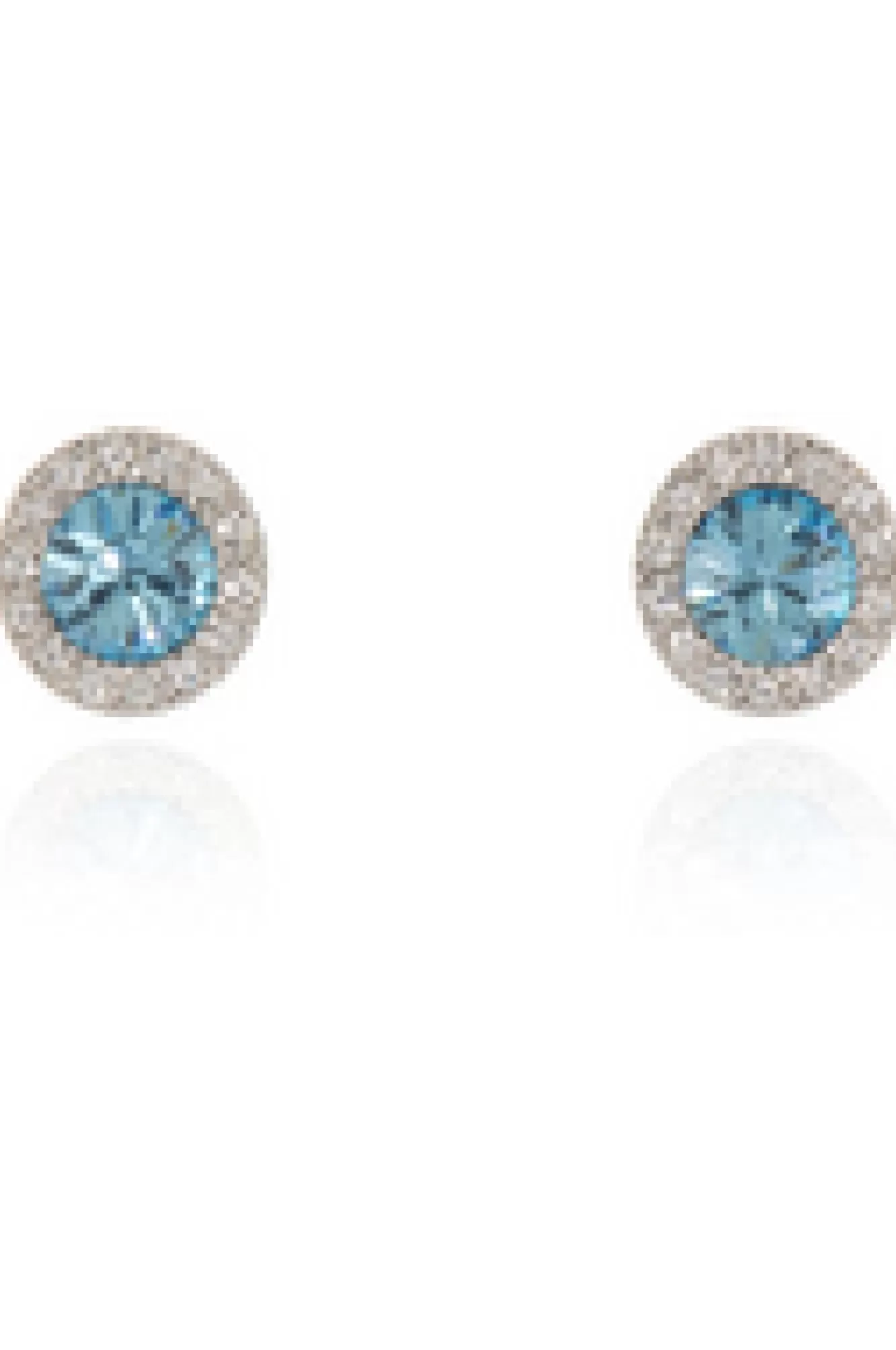 Jewellery^Cachet London Chickle Stud Earrings Aquamarine Blue