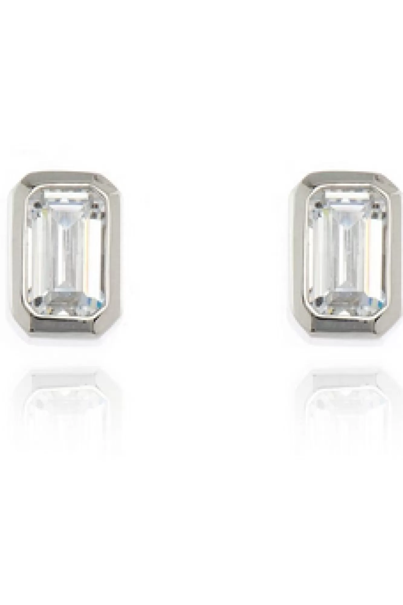 Jewellery^Cachet London Elin Earrings Platinum Plated Silver