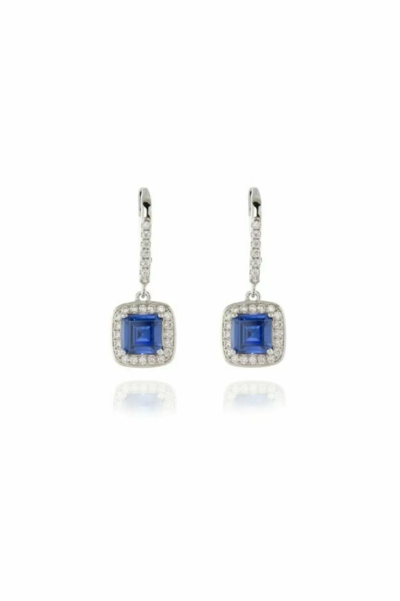 Jewellery^Cachet London Idola 2.5Cm Earrings-Platinum Tanzinte