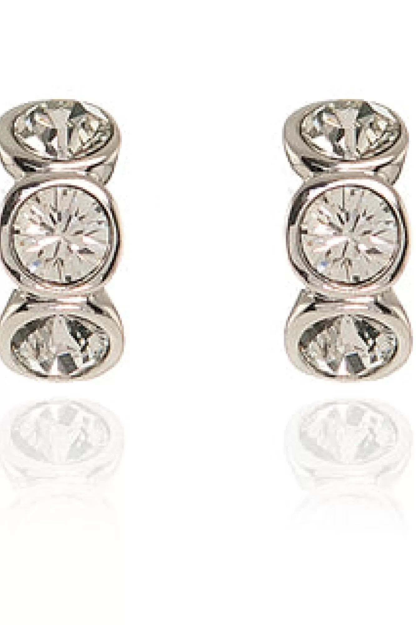 Jewellery^Cachet London Kacia Earrings Platinum Plated Silver