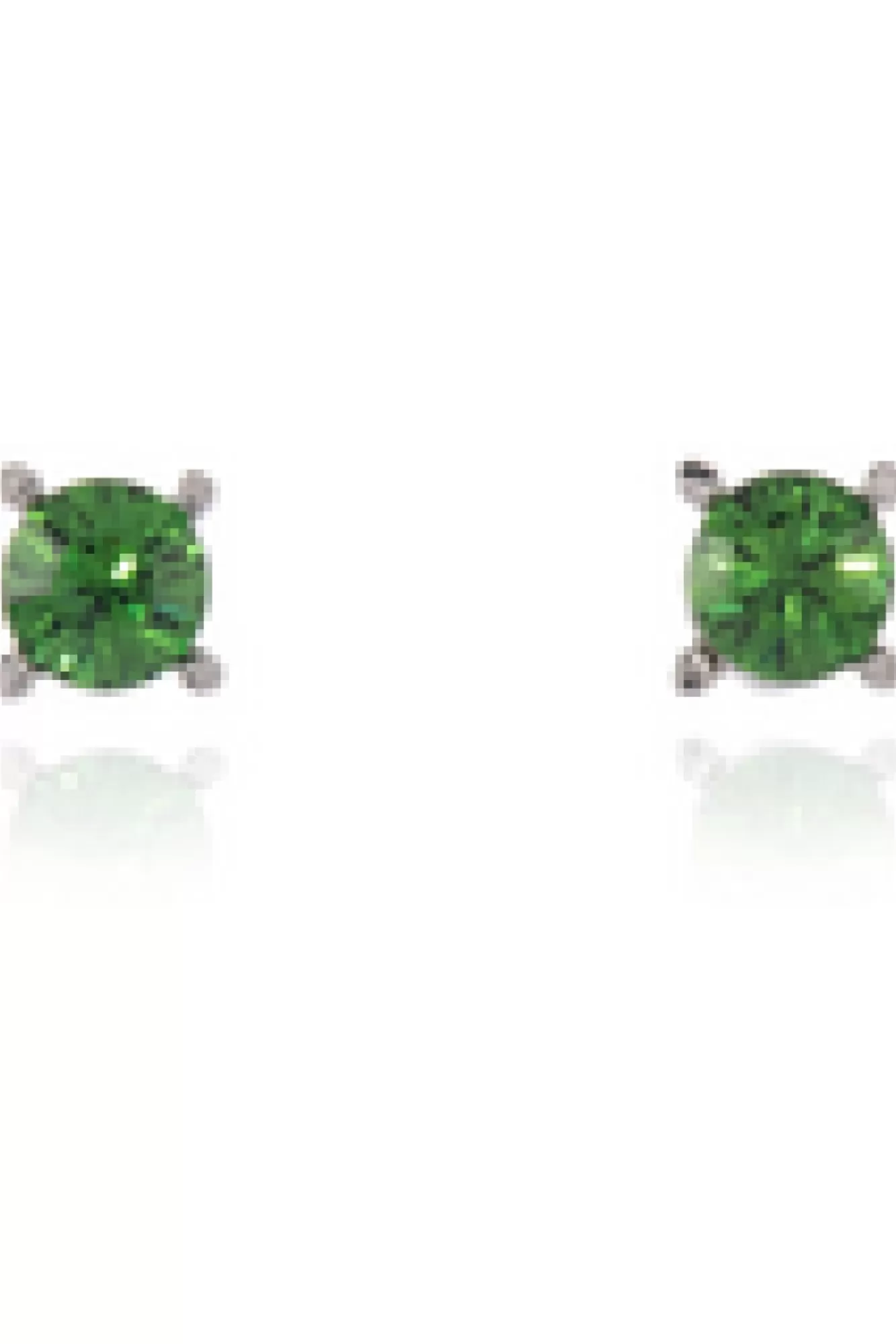 Jewellery^Cachet London Laine 6Mm Stud Earrings Fern Crystal Green