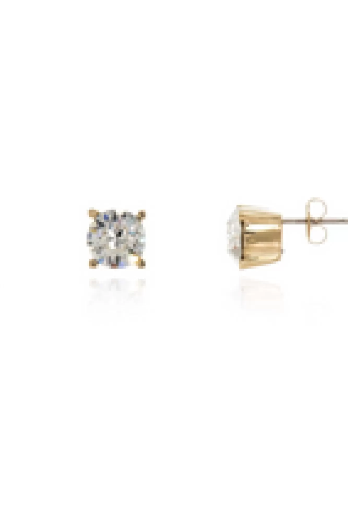 Jewellery^Cachet London Laine 8Mm Stud Earrings 18Ct Plated Gold
