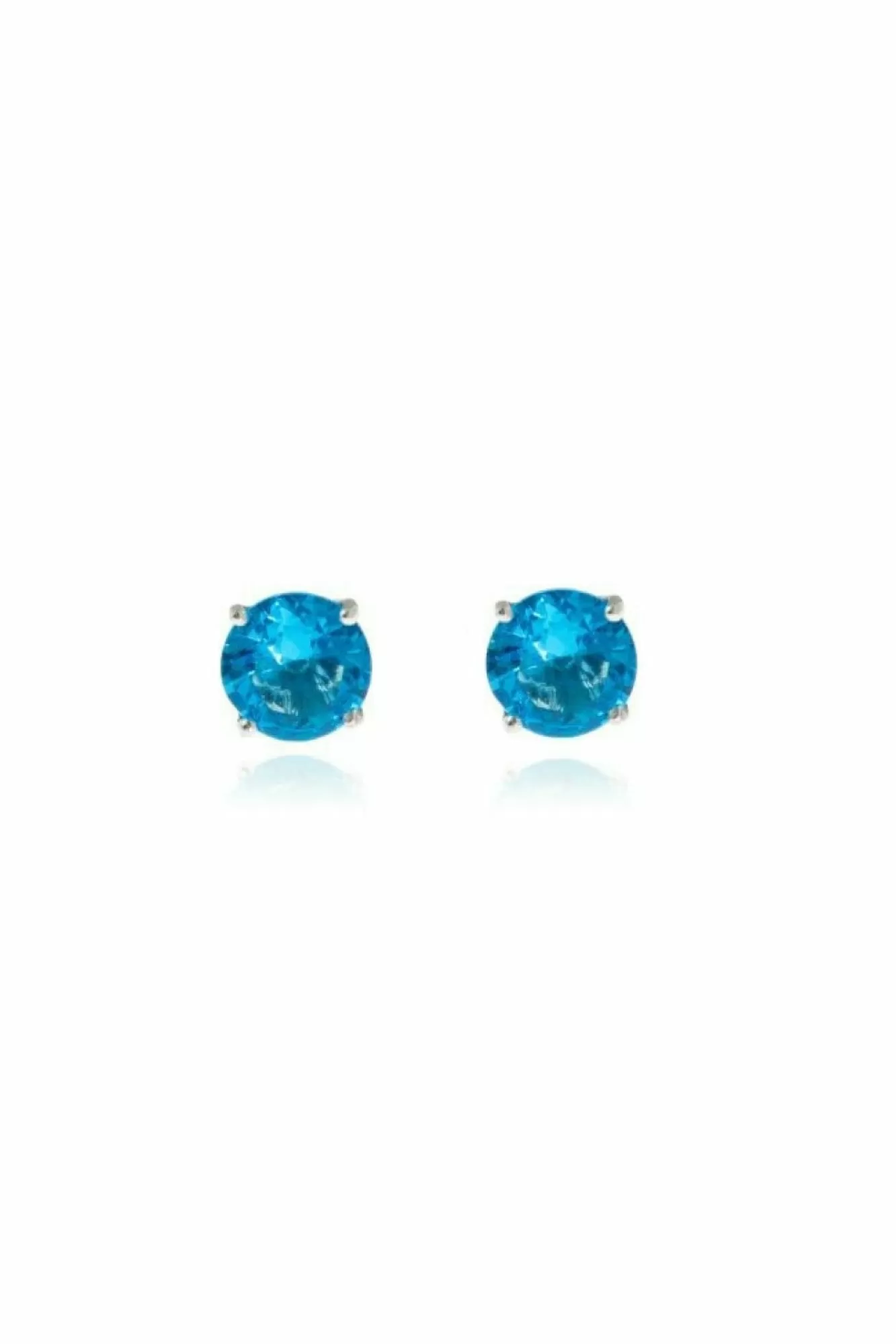 Jewellery^Cachet London Lana 6Mm Earrings With Cz Ocean Blue