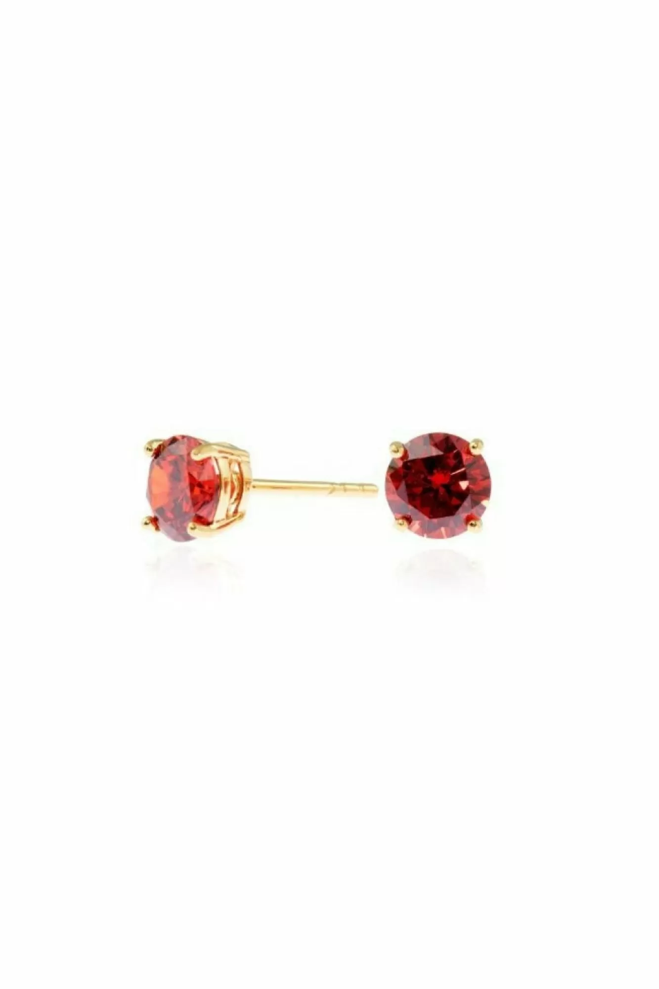 Jewellery^Cachet London Lana 6Mm Earrings With Cz Garnet