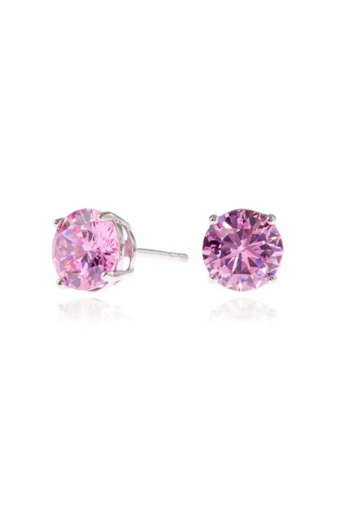 Jewellery^Cachet London Lana 8Mm Earrings With Cz Pink