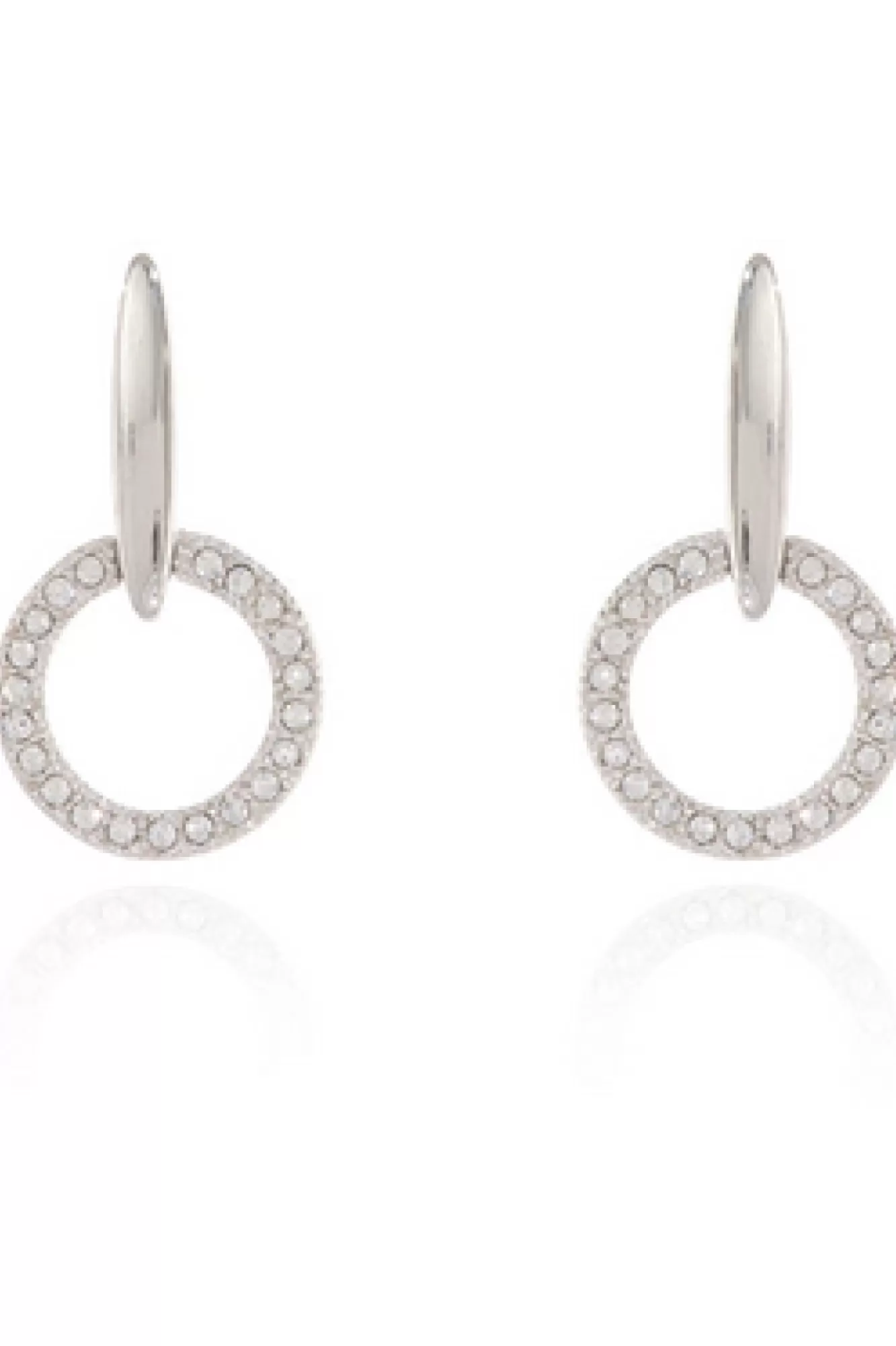 Jewellery^Cachet London Lara Drop Earrings Platinum Plated Silver