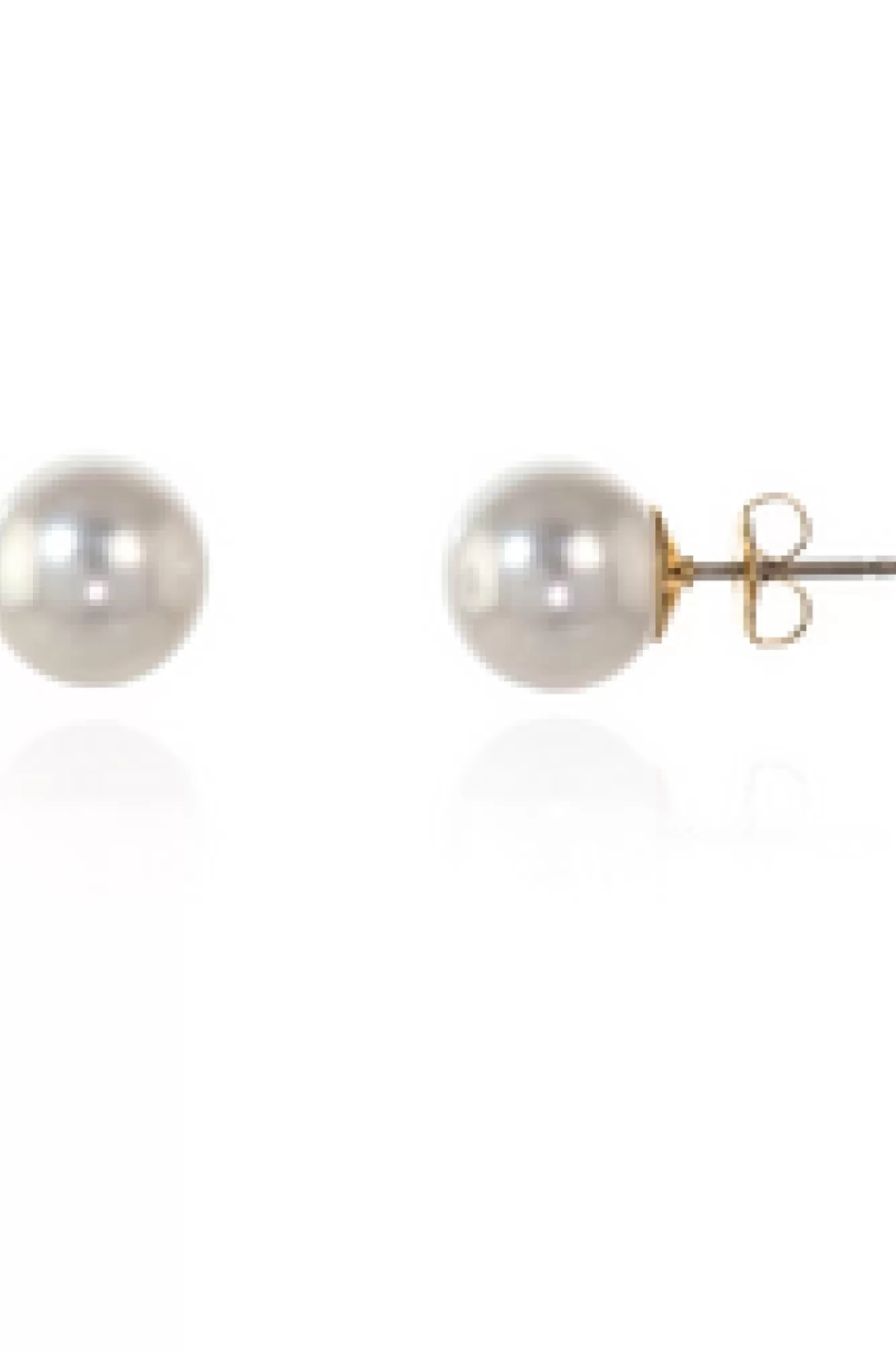 Jewellery^Cachet London Mac 10 Earrings Pearl White