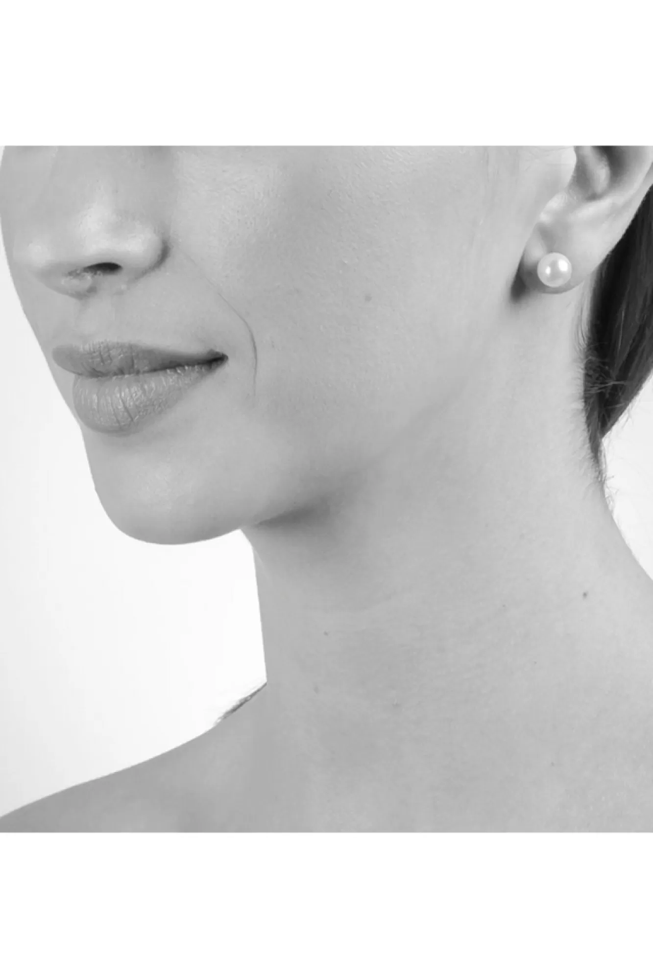 Jewellery^Cachet London Mac 8 Earrings Pearl Rose