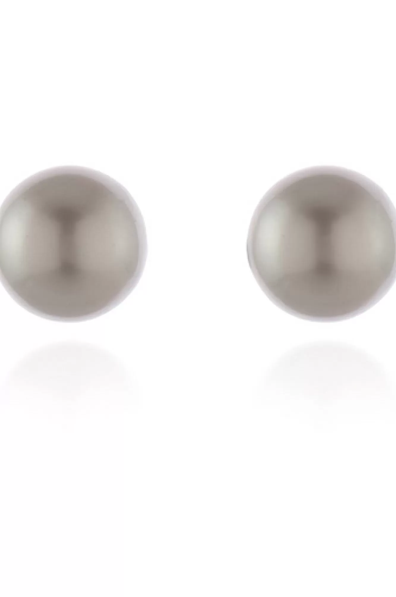 Jewellery^Cachet London Mac 8 Earrings Platinum Pearl Silver