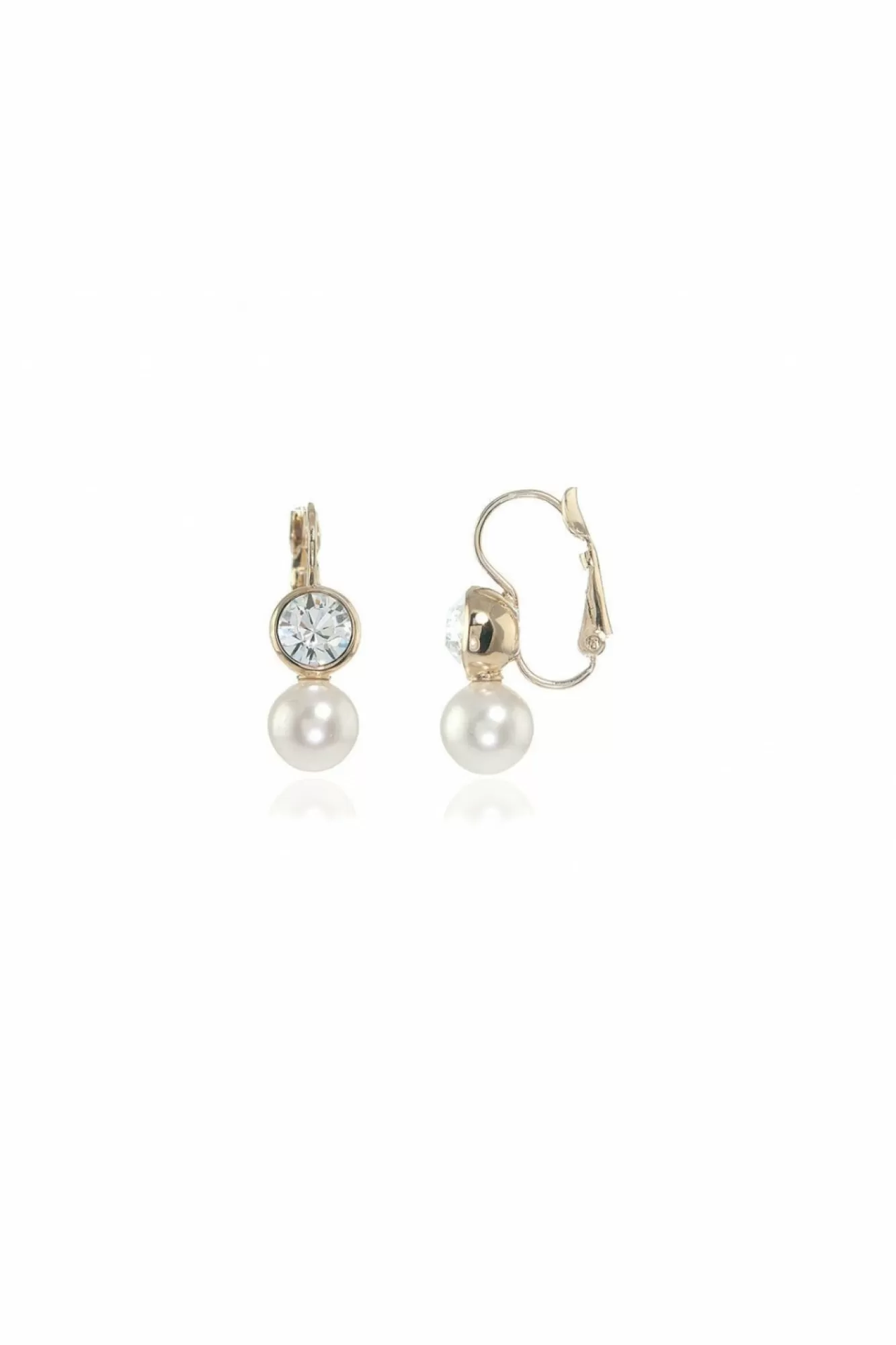 Jewellery^Cachet London Mimi Earrings 18Ct Plated Leverback Gold