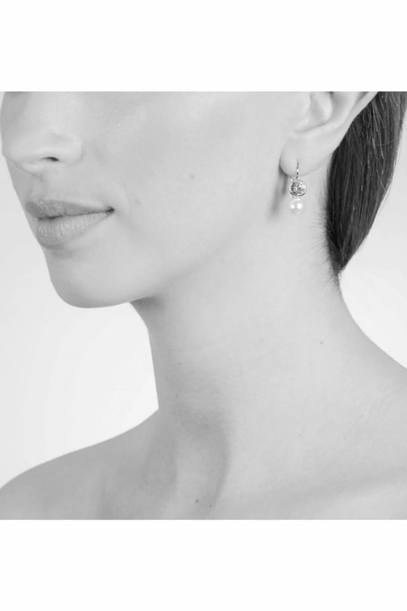 Jewellery^Cachet London Mimi Earrings Plated Leverback Platinum