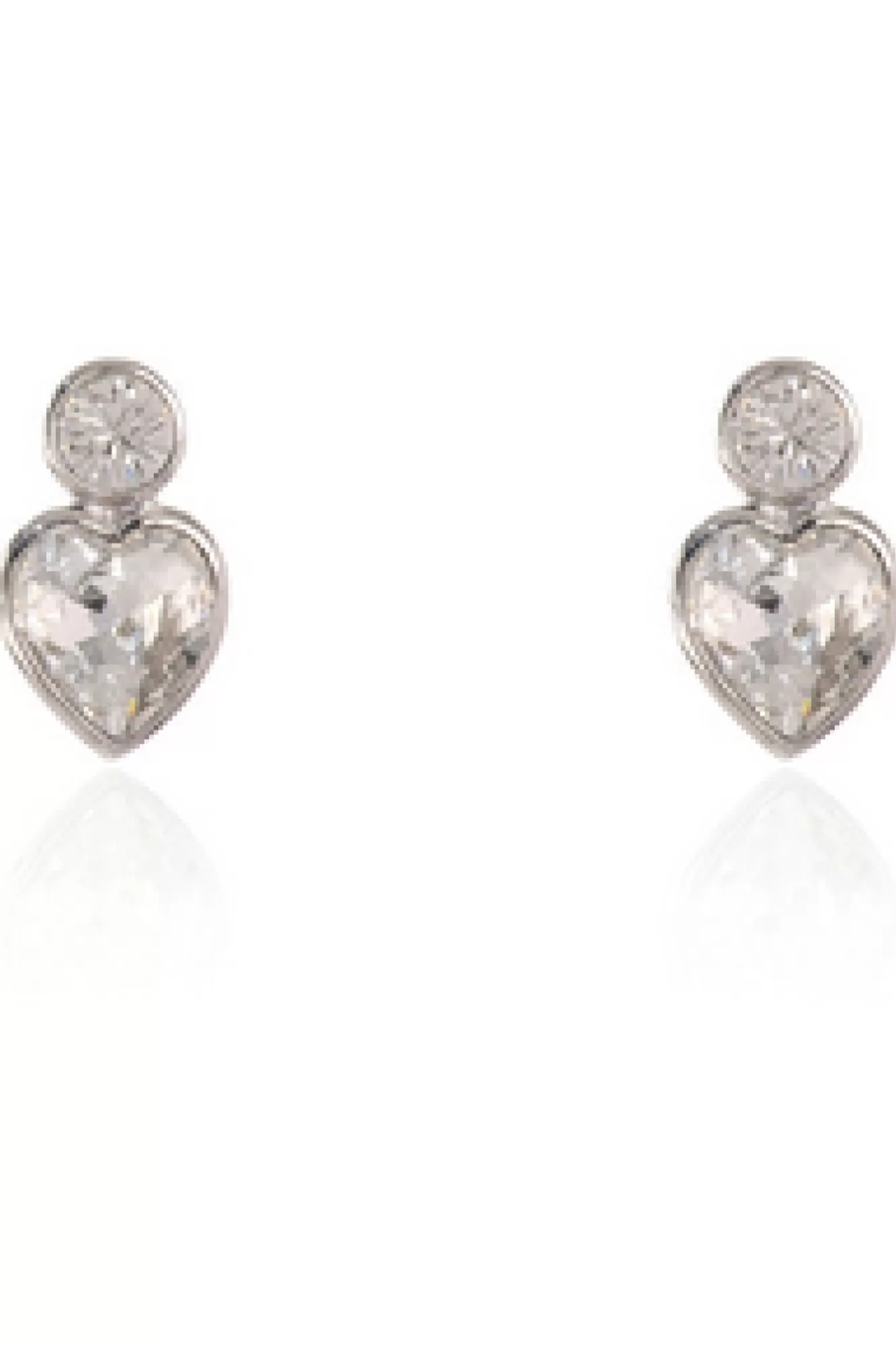Jewellery^Cachet London Posy Simple Earrings Platinum Plated Silver