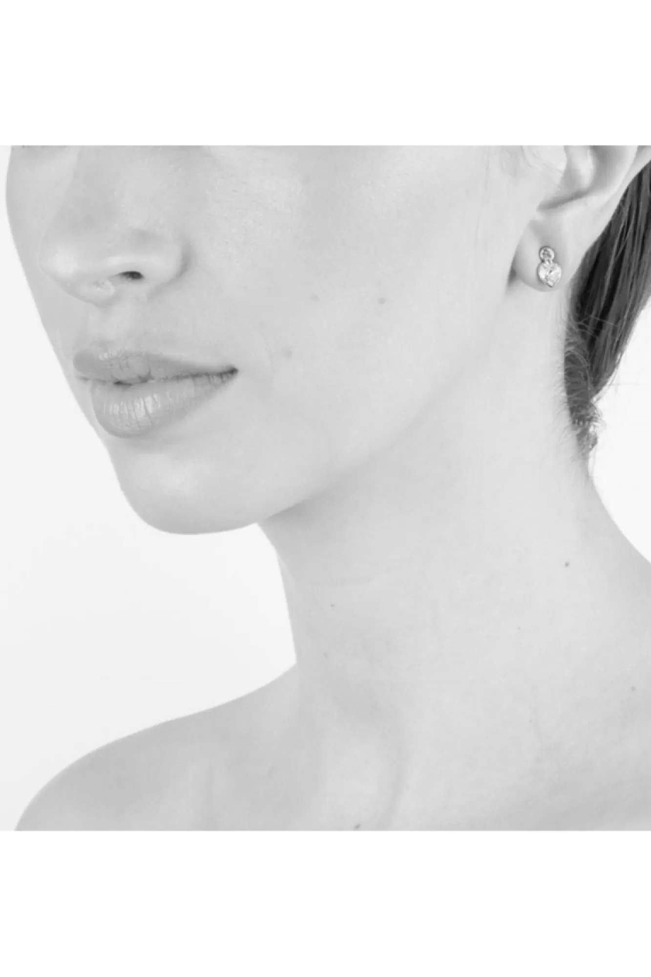 Jewellery^Cachet London Posy Simple Earrings Platinum Plated Silver