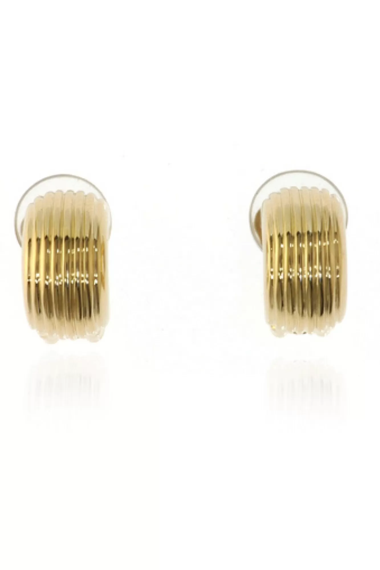 Jewellery^Cachet London Robin Clip-On Earrings 18Ct Plated Gold