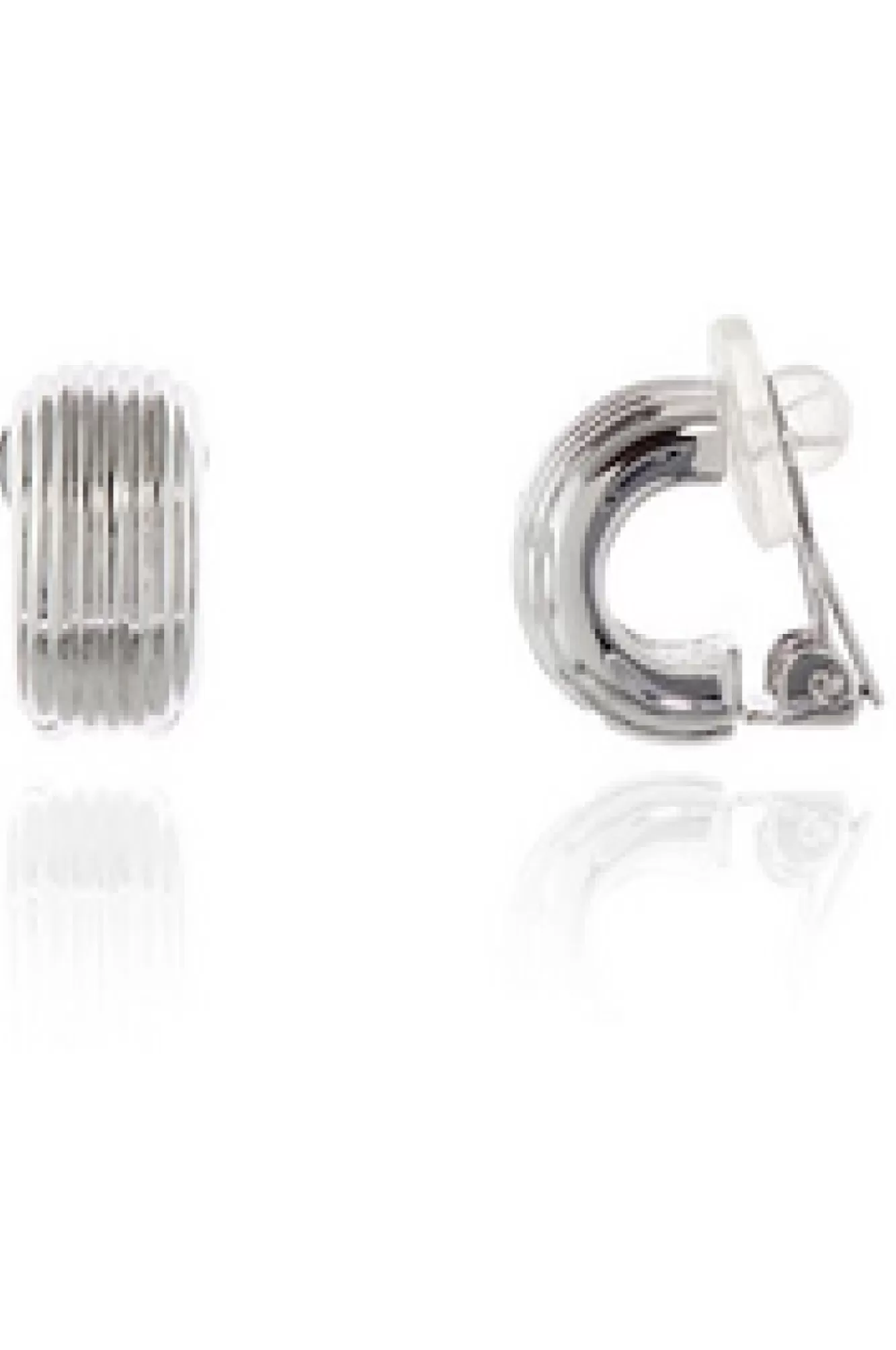 Jewellery^Cachet London Robin Clip-On Earrings Platinum Plated Silver