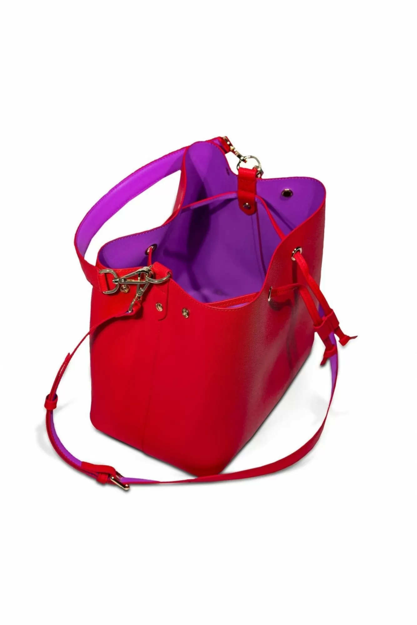 Bags^Campo Marzio Anita Bucket Bag Flame Scarlet Red