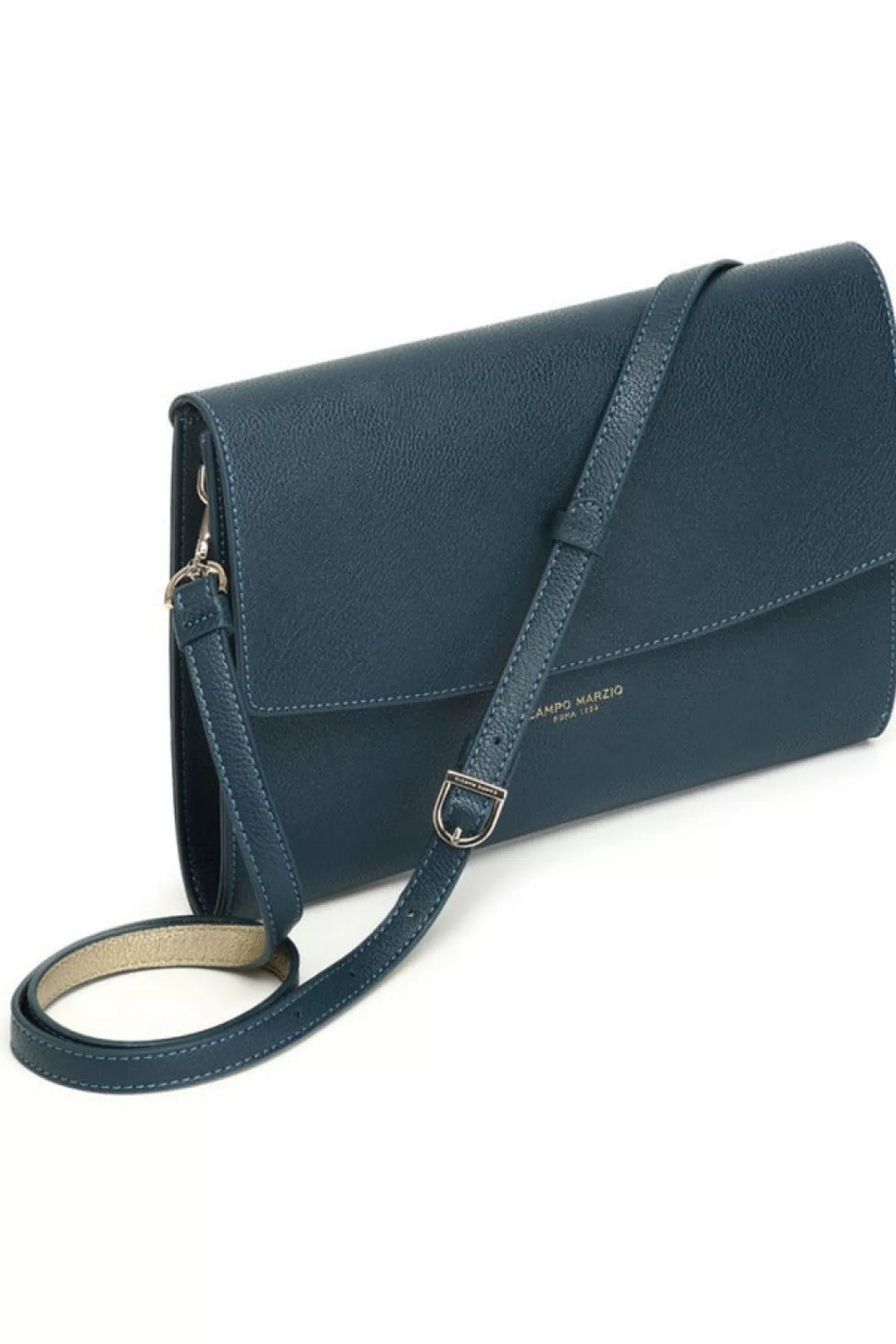 Bags^Campo Marzio Clutch With Removable Crossbody Strap Renee Petrol Green