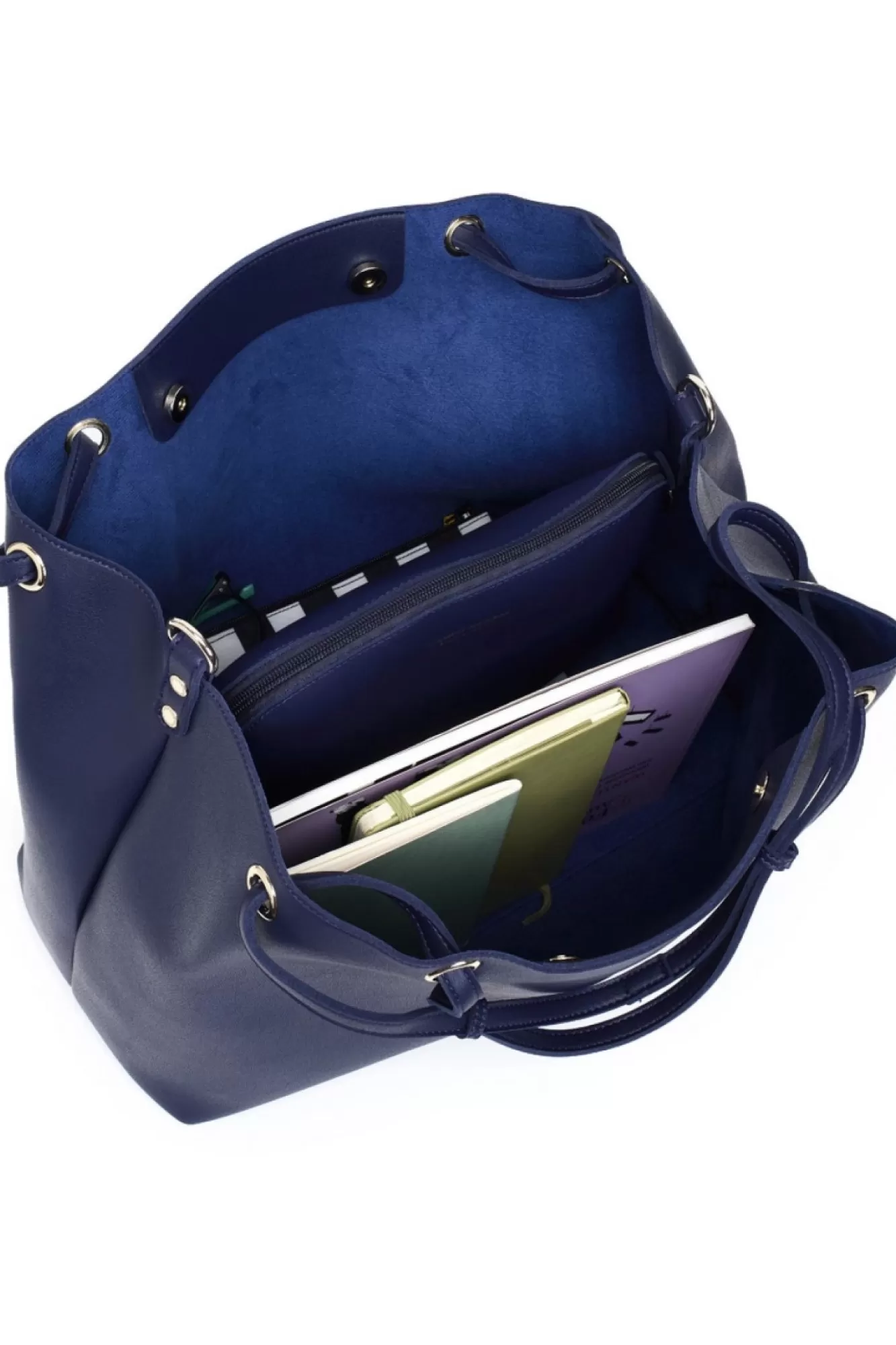Bags^Campo Marzio Shoulder Bag With Inner Bag Catrin Ocean Blue Oceanblue