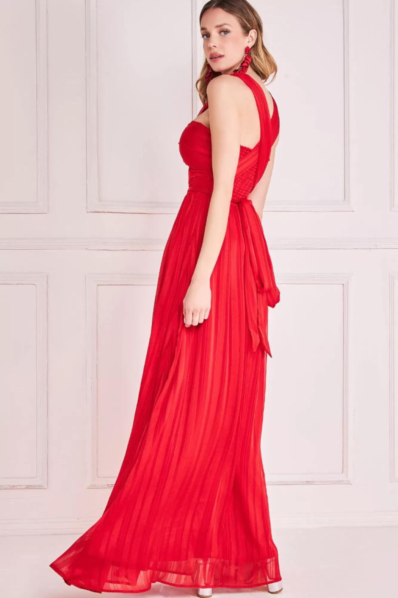 Maxi Dresses^* Crossover Multiway Maxi Dress Red