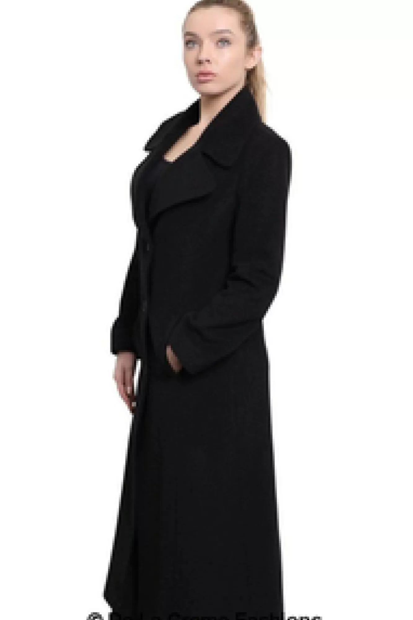 Outerwear^De La Creme Fashions Large Lapel Long Coat