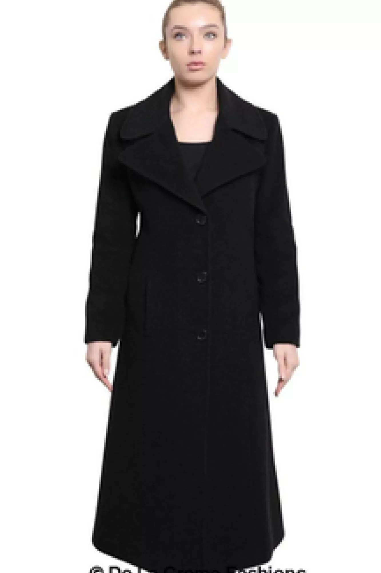 Outerwear^De La Creme Fashions Large Lapel Long Coat