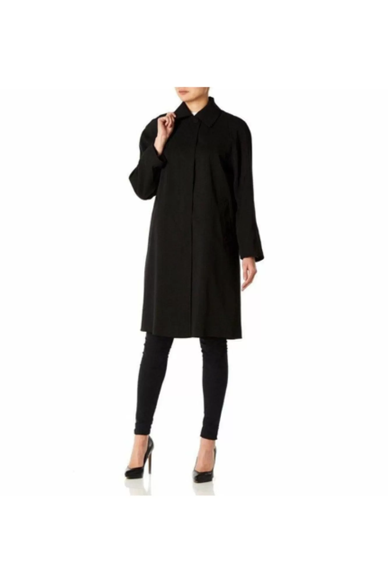 Outerwear^De La Creme Fashions Oversized Knee Length Swing Coat