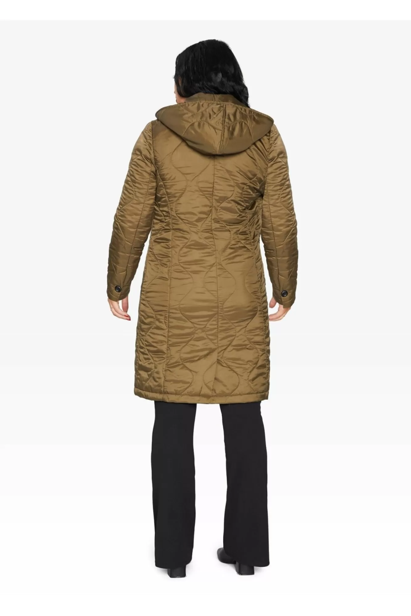 Outerwear^De La Creme Fashions Padded Quilted Down Hooded Jacket
