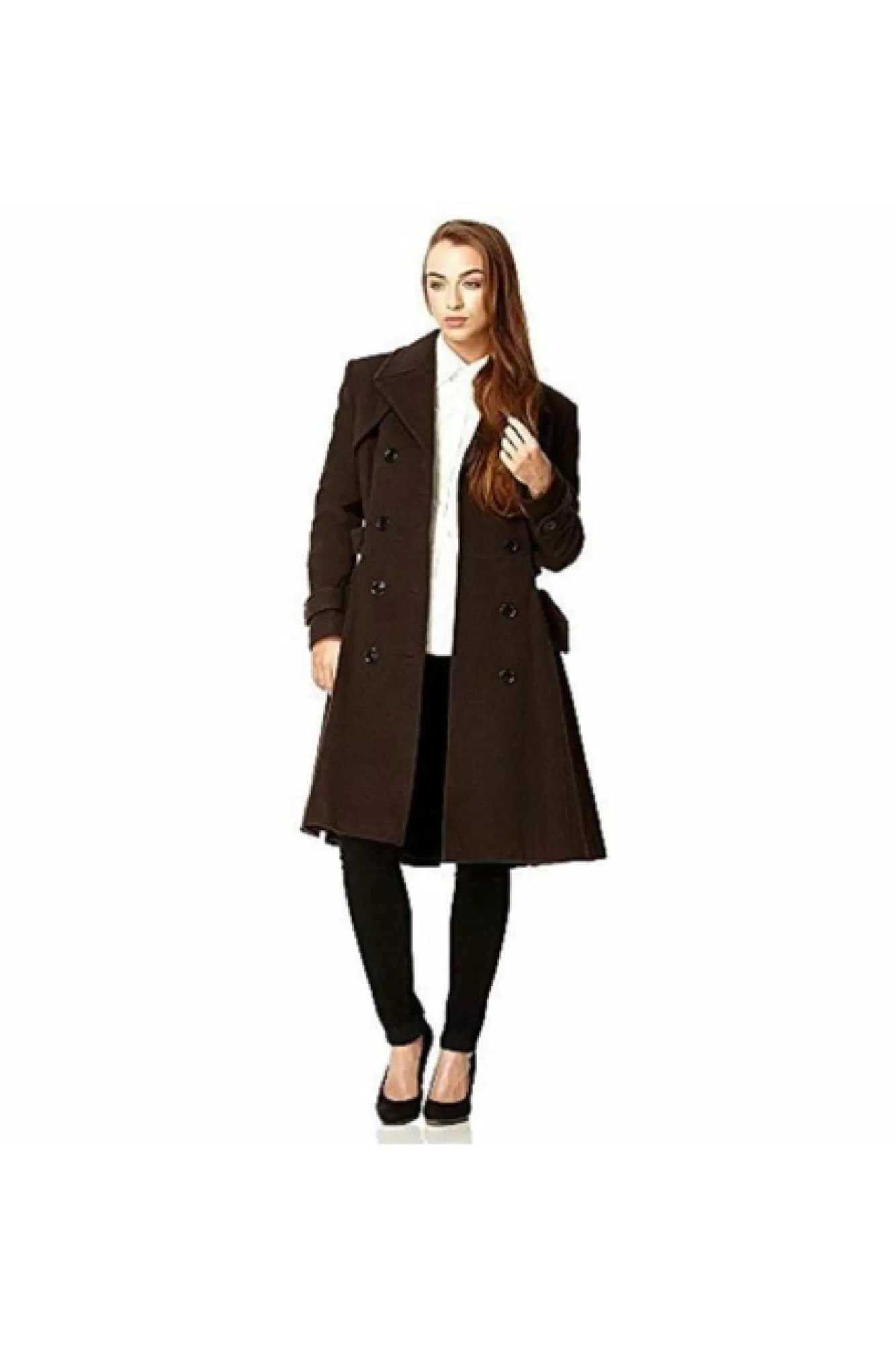Outerwear^De La Creme Fashions Wool Blend Double Breasted Coat