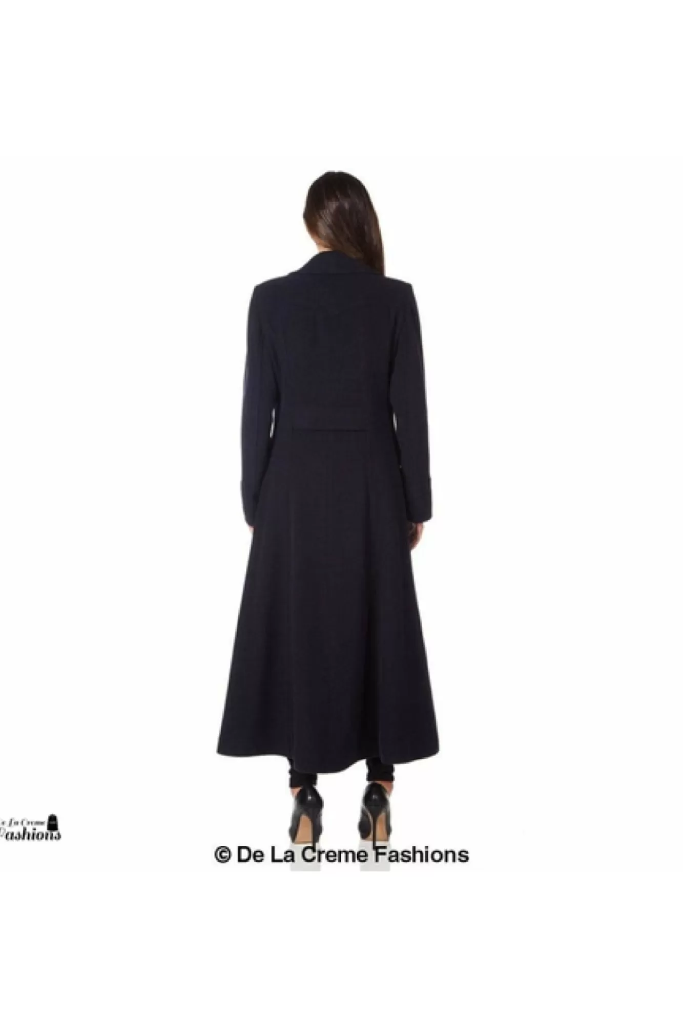 Outerwear^De La Creme Fashions Wool Blend Double Breasted Maxi Coat
