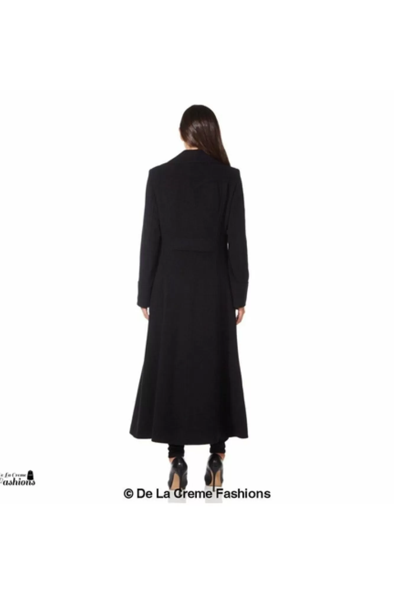 Outerwear^De La Creme Fashions Wool Blend Double Breasted Maxi Coat