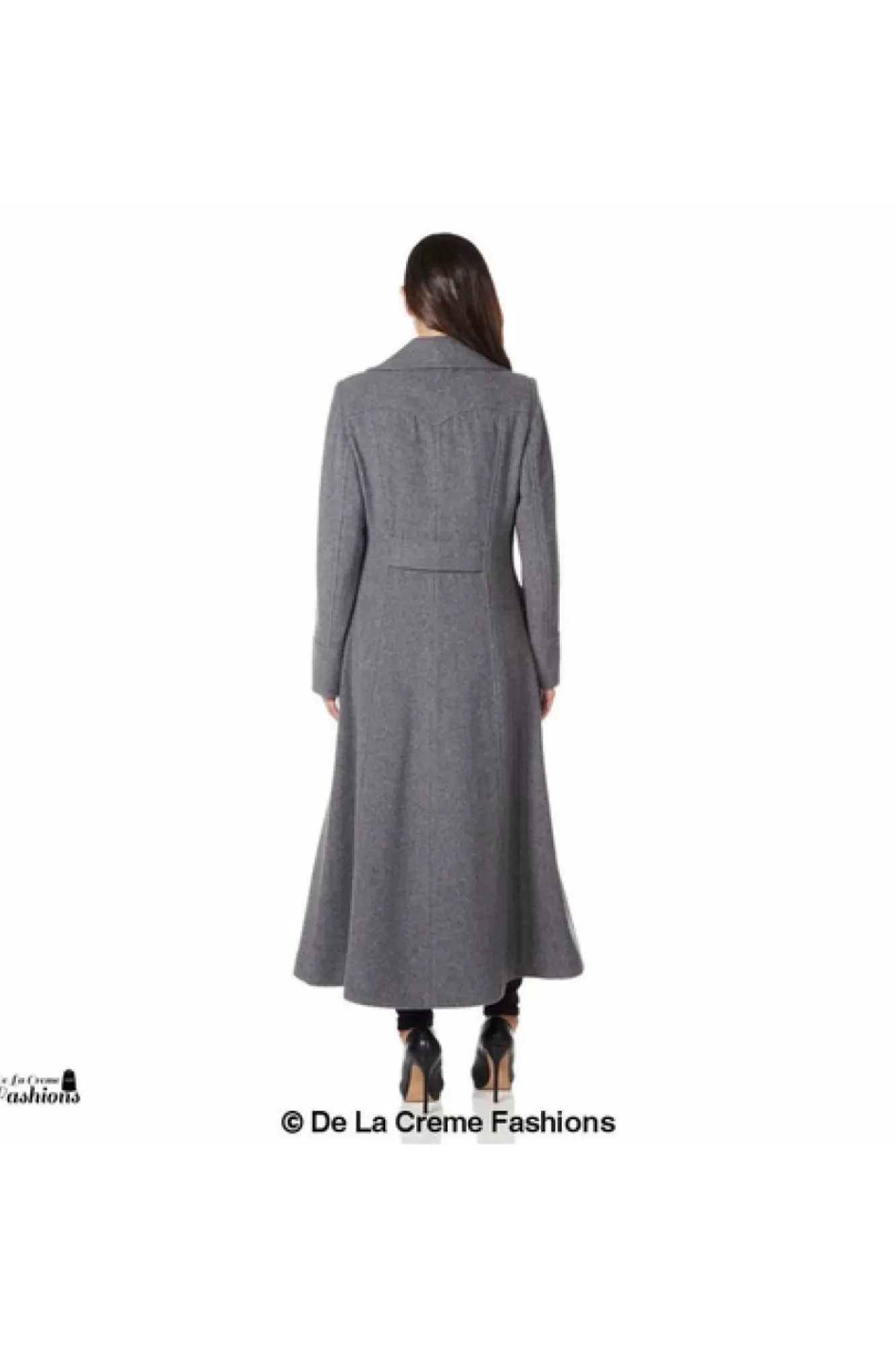 Outerwear^De La Creme Fashions Wool Blend Double Breasted Maxi Coat