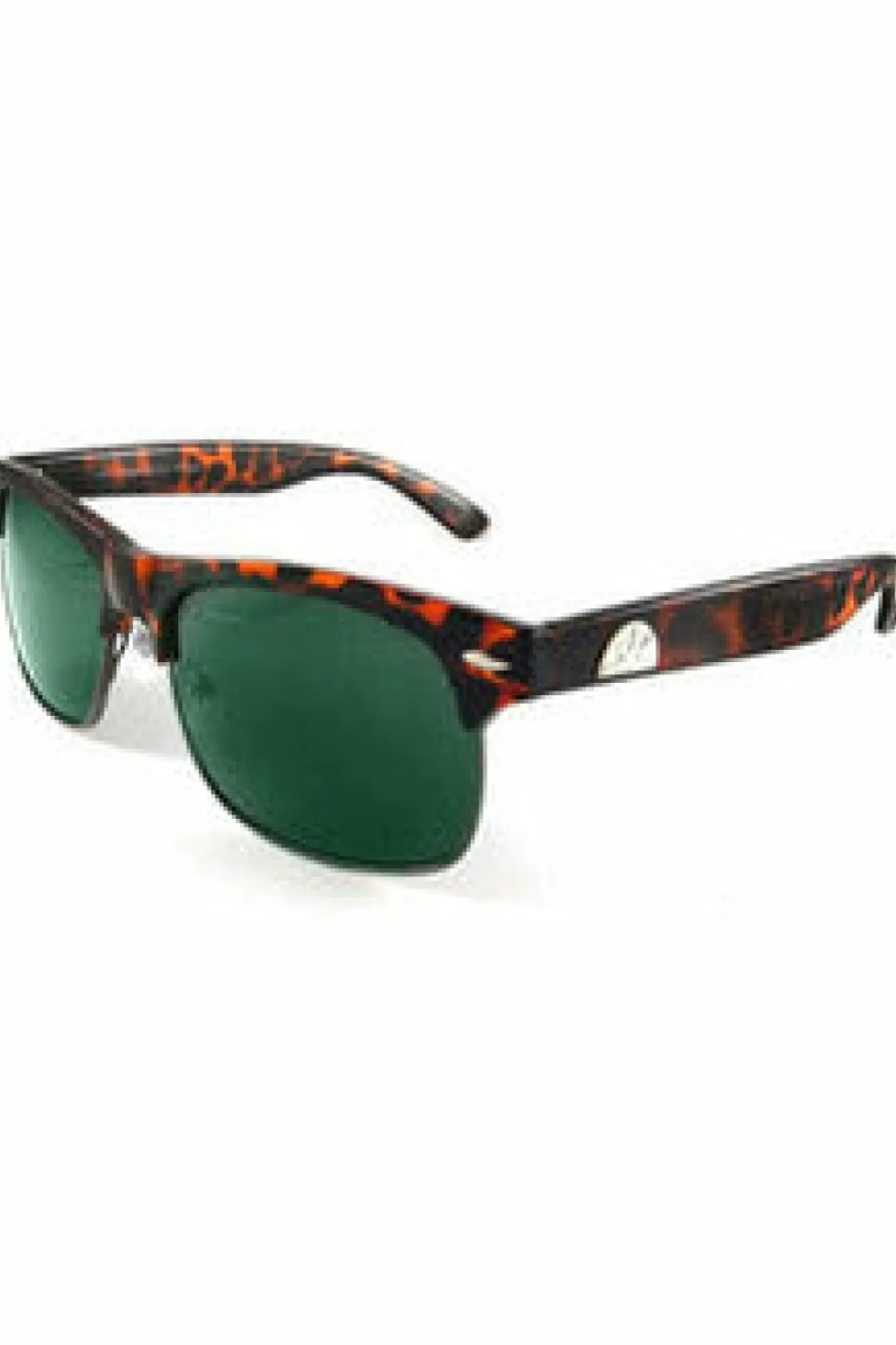 Sunglasses^East Village Classic 'Tyson' Retro In Tortoise Green