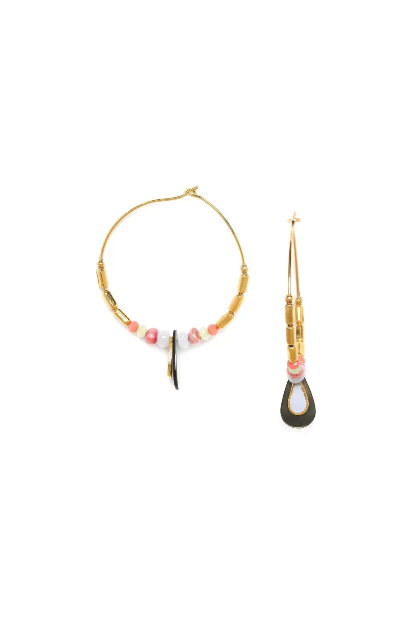 Jewellery^Elka London Alexa Creole Hoop Earrings Gold
