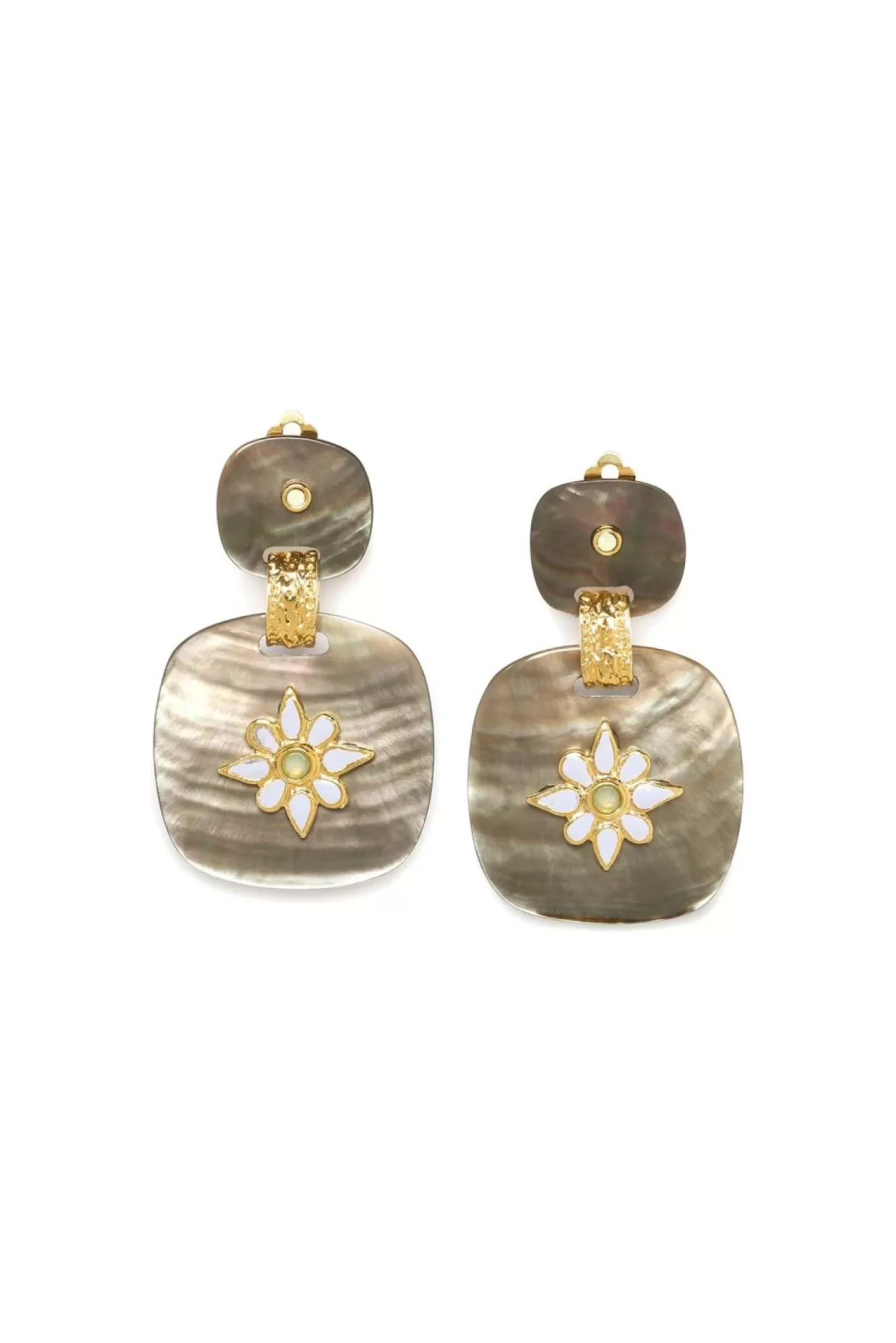 Jewellery^Elka London Alexa *Xl Clip Blacklip Earrings Gold