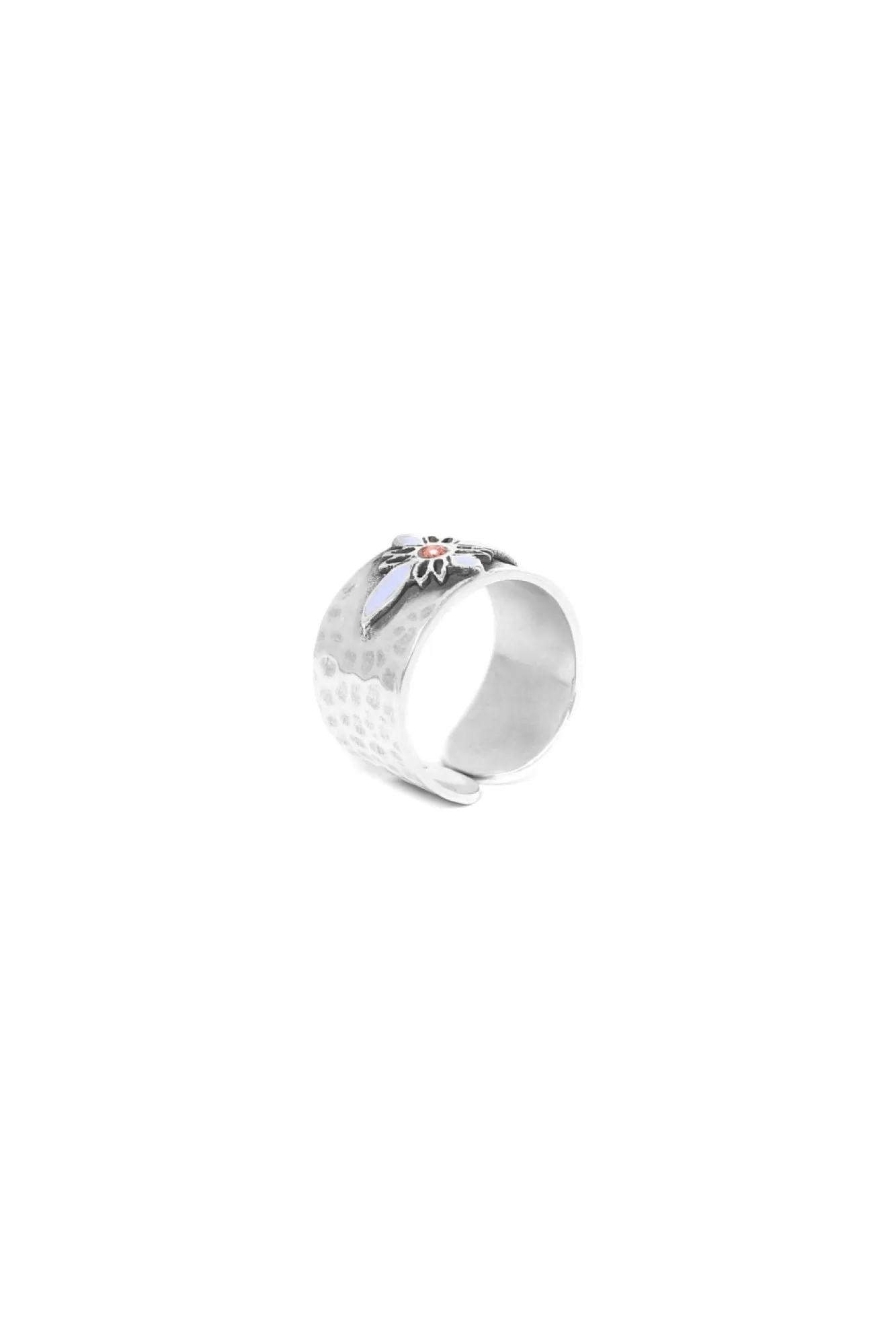 Jewellery^Elka London Dita Flower Metal Ring Silver