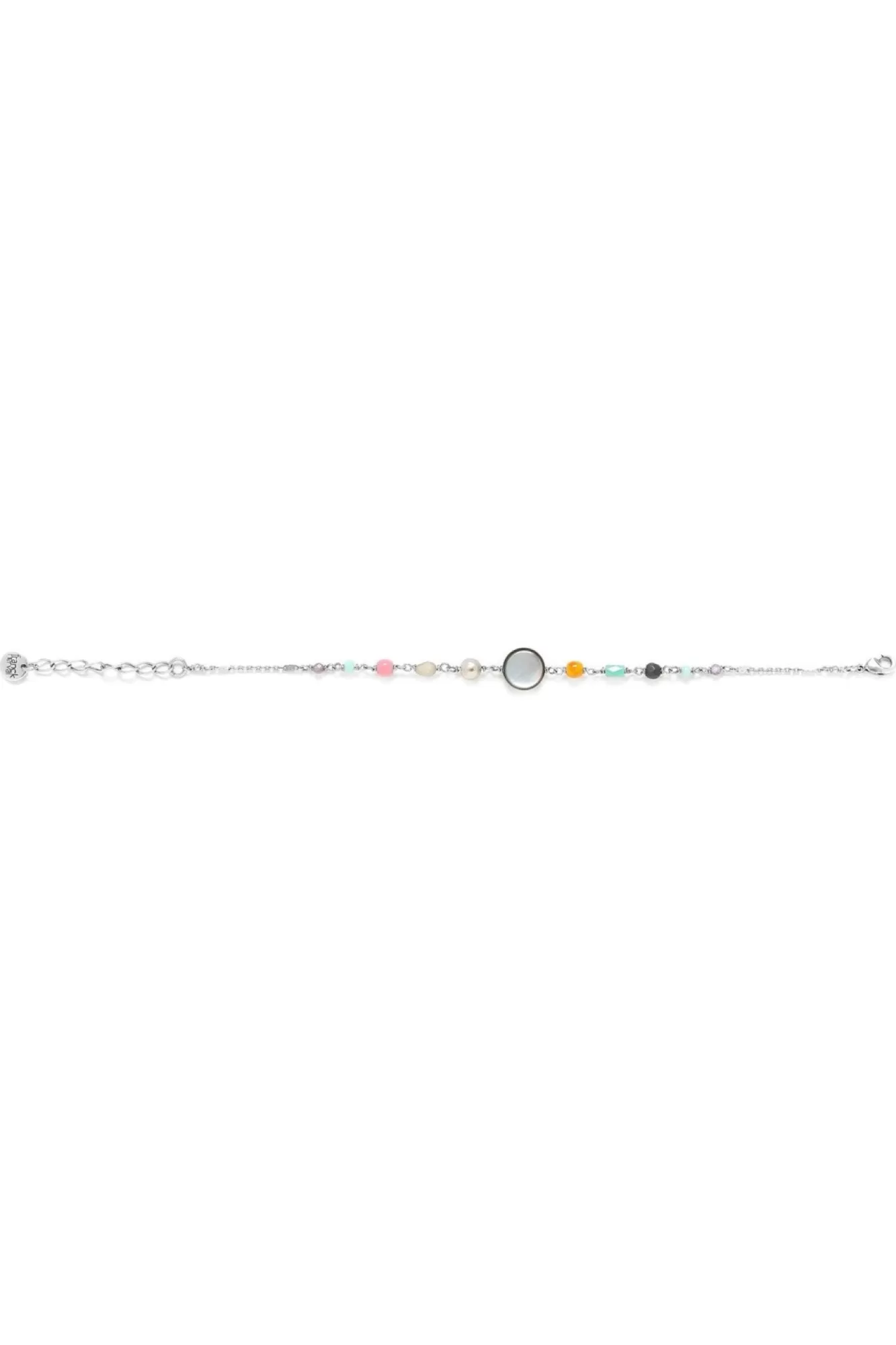 Jewellery^Elka London Dita Looped Beads Bracelet Silver