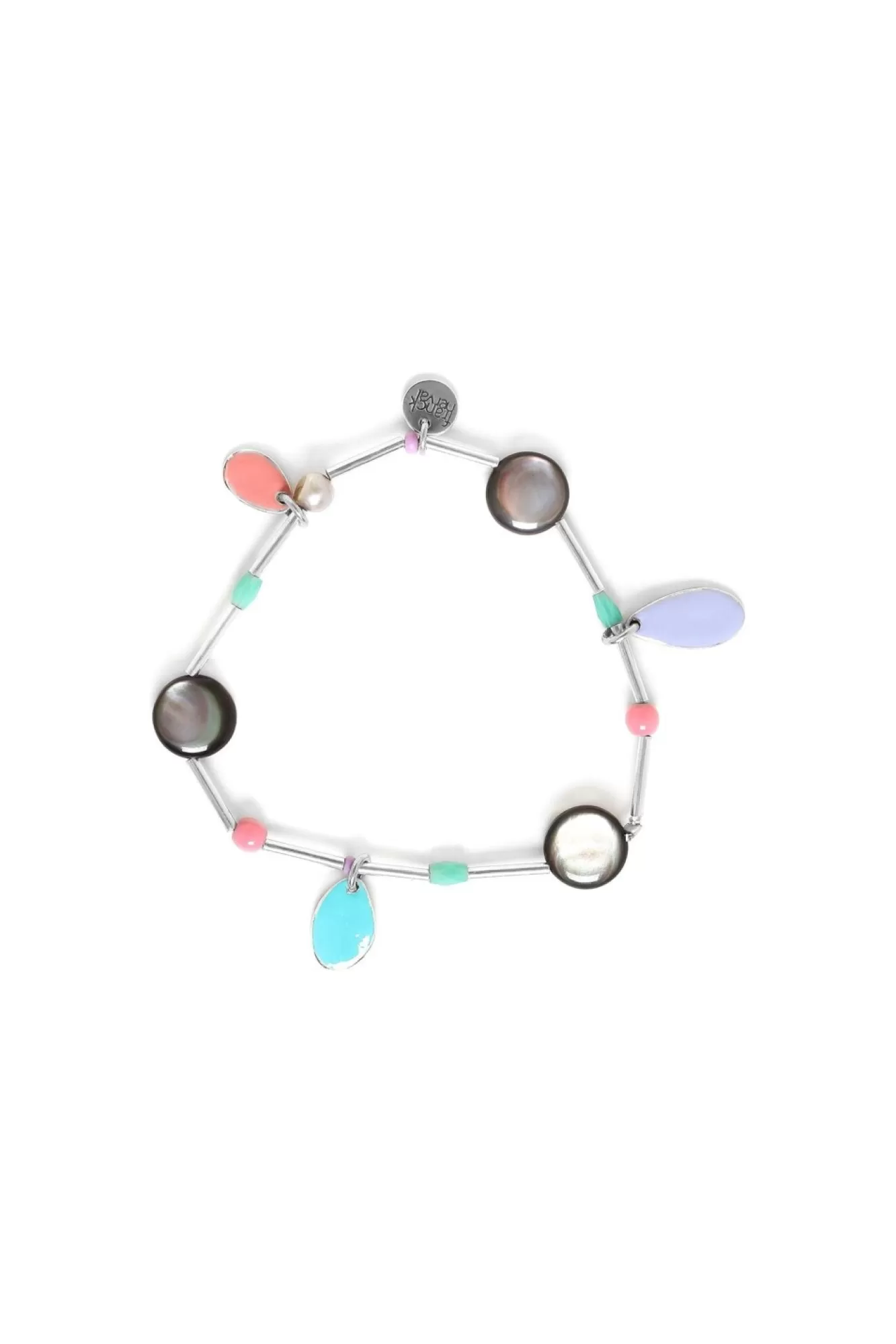 Jewellery^Elka London Dita Tube Stretch Bracelet Silver