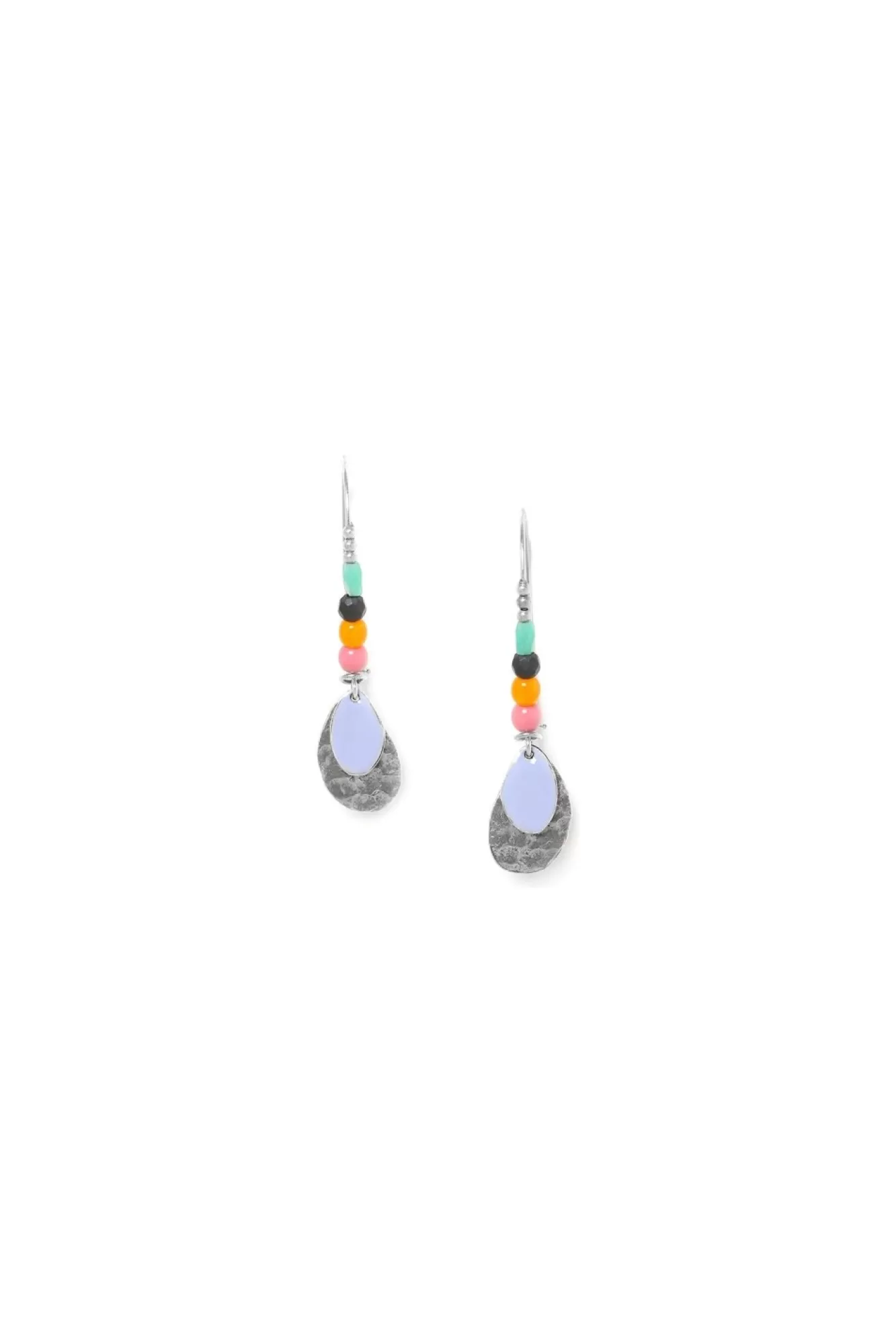 Jewellery^Elka London Dita Woven Beads On Medium Hooks Er Silver