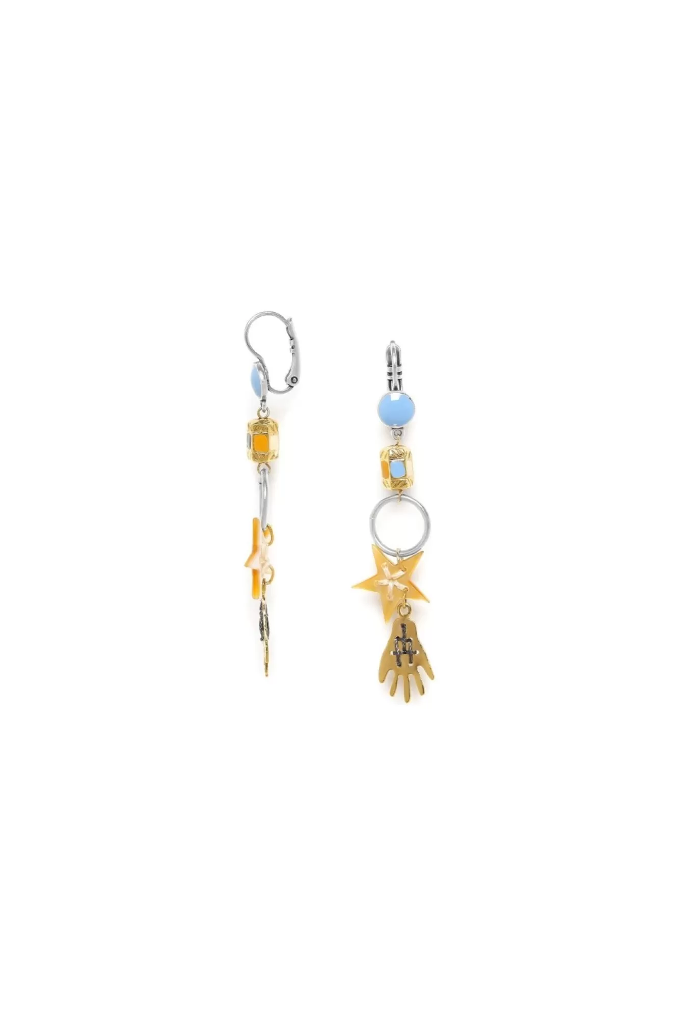 Jewellery^Elka London Justine Dangled French Hooks Gold