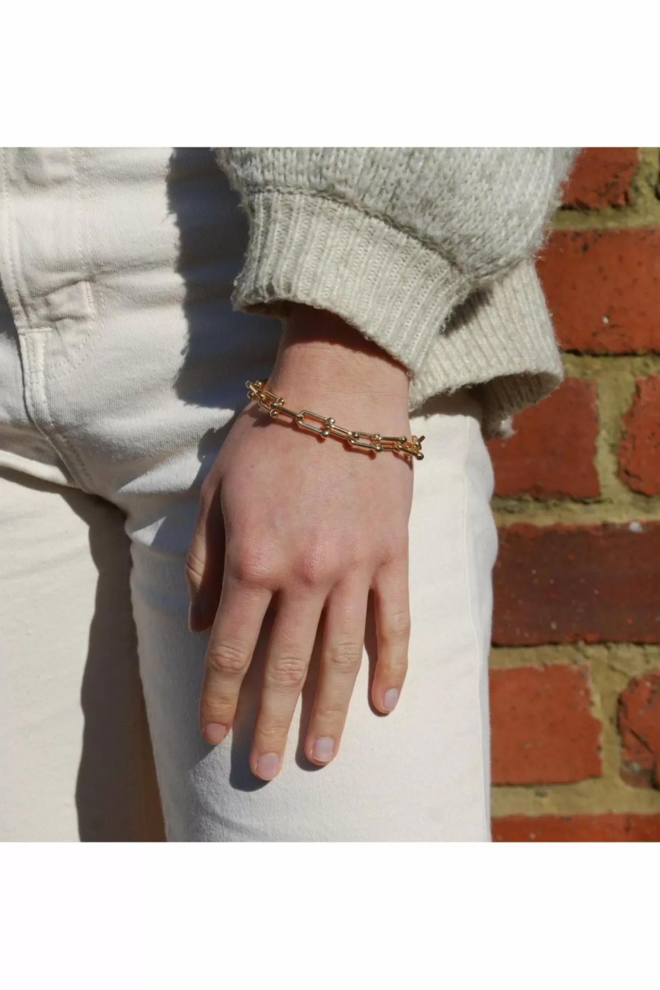 Jewellery^Last True Angel Links Bracelet In Gold