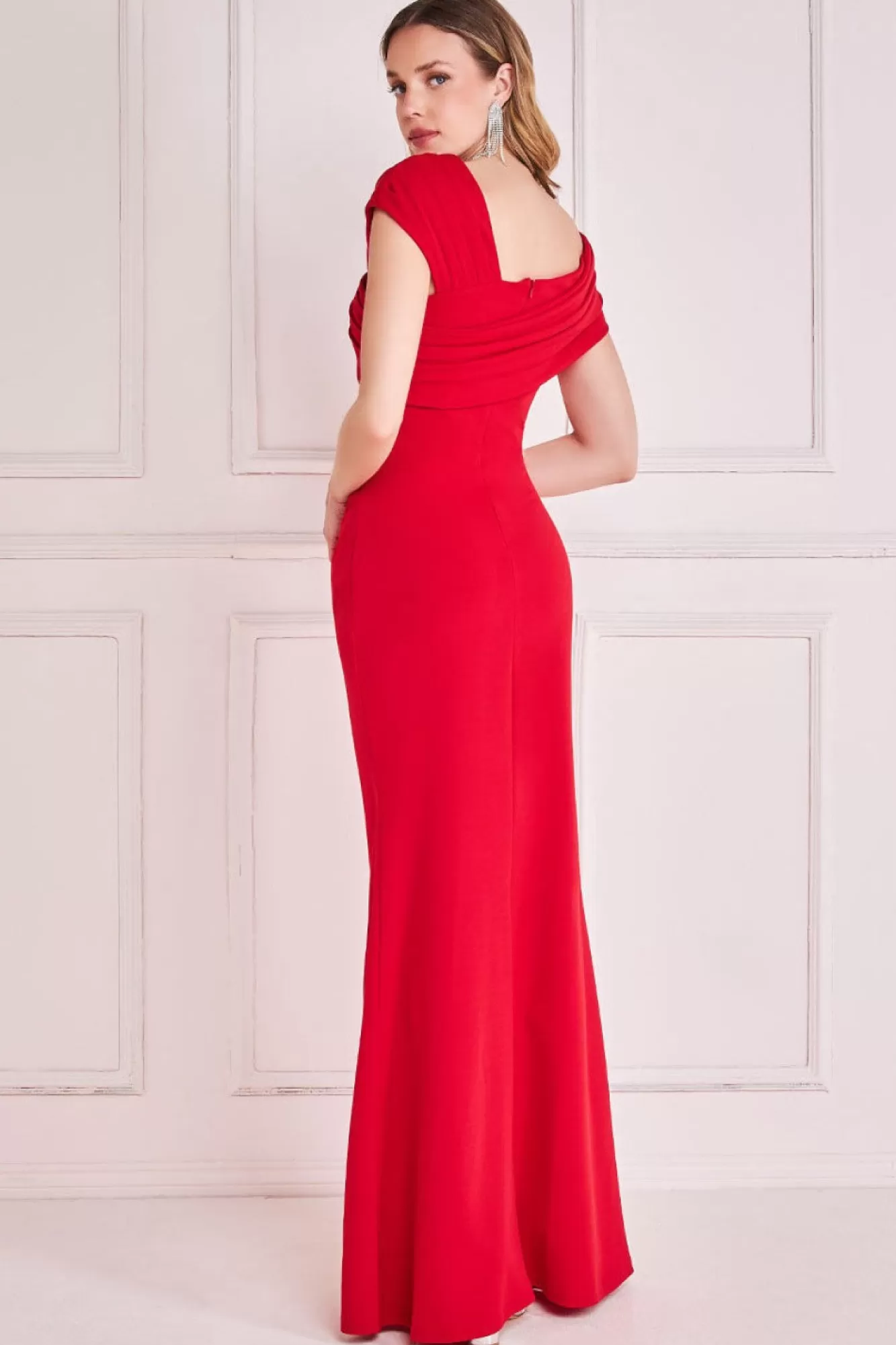 Maxi Dresses^* One Shoulder Evening Maxi Red