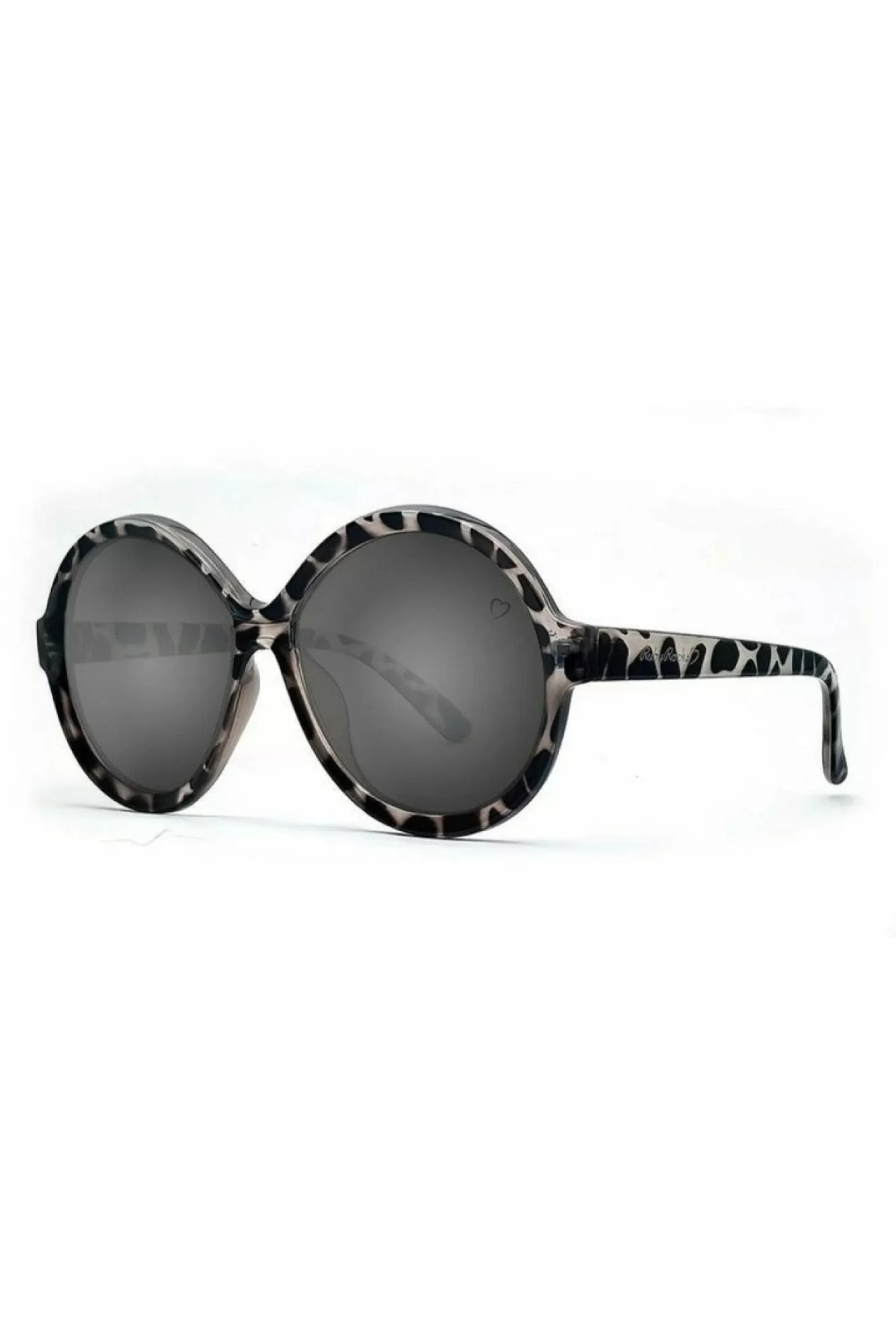 Sunglasses^RubyRocks 'Jessica Elsie' Round In Tort Grey