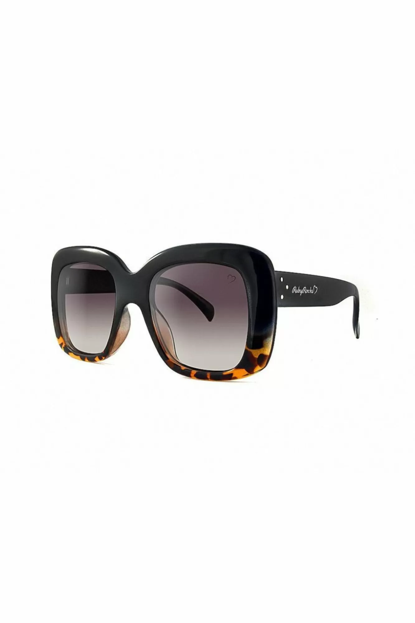 Sunglasses^RubyRocks Oversized 'Monsterrat' Square In Shell Tortoise